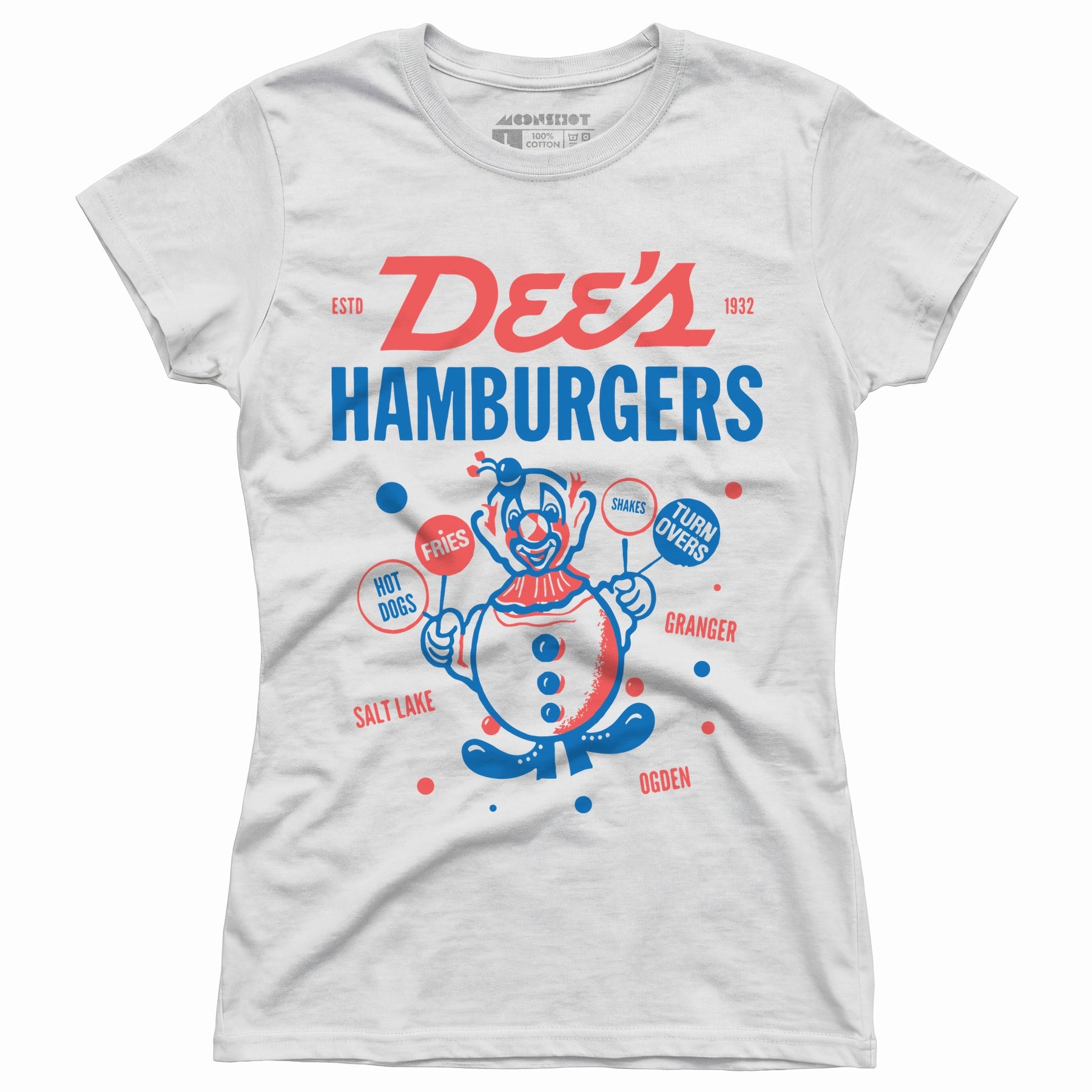 Dee's Hamburgers - Salt Lake City, UT - Vintage Restaurant - Women's T-Shirt