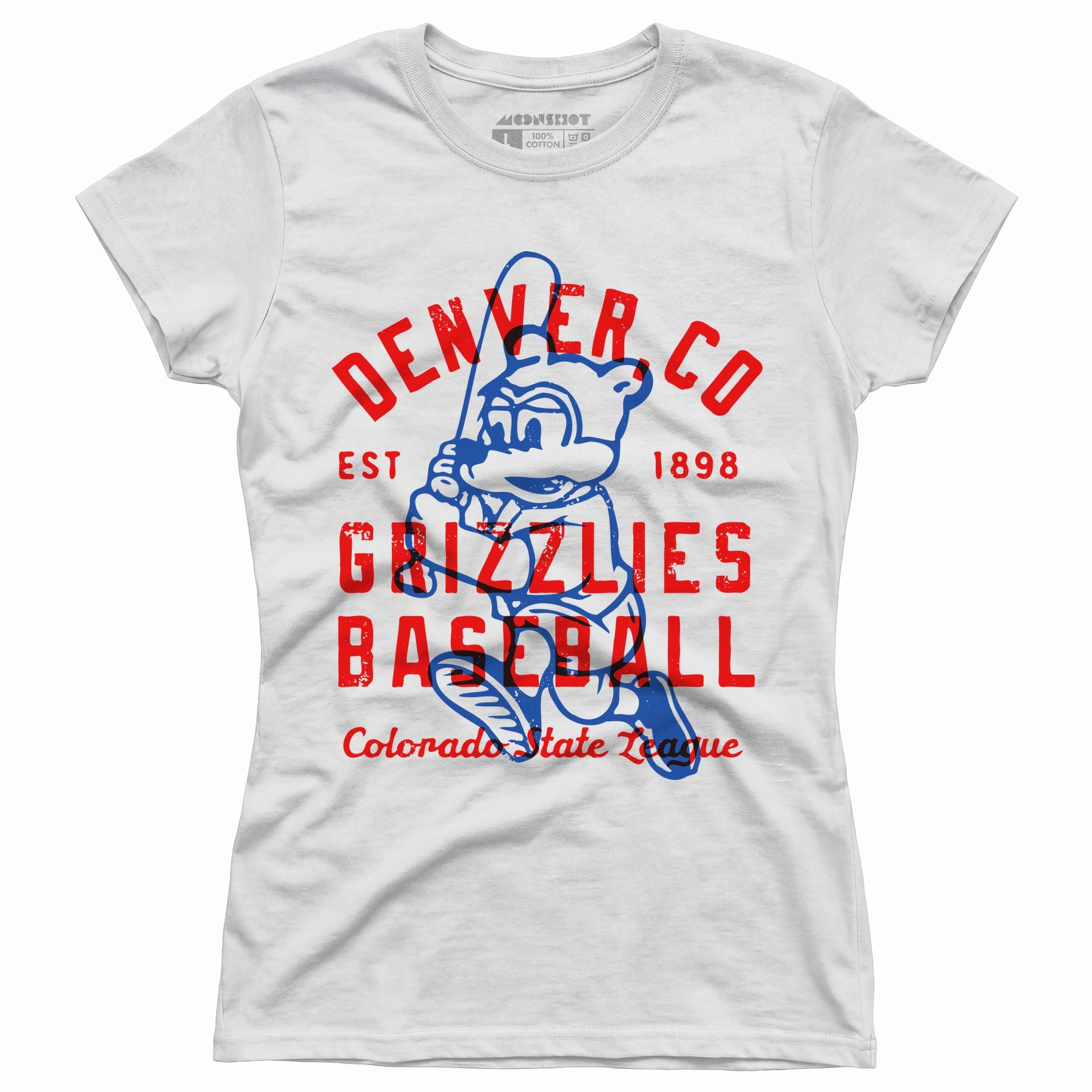 Denver Grizzlies - Colorado - Vintage Defunct Baseball Teams - Women's T-Shirt