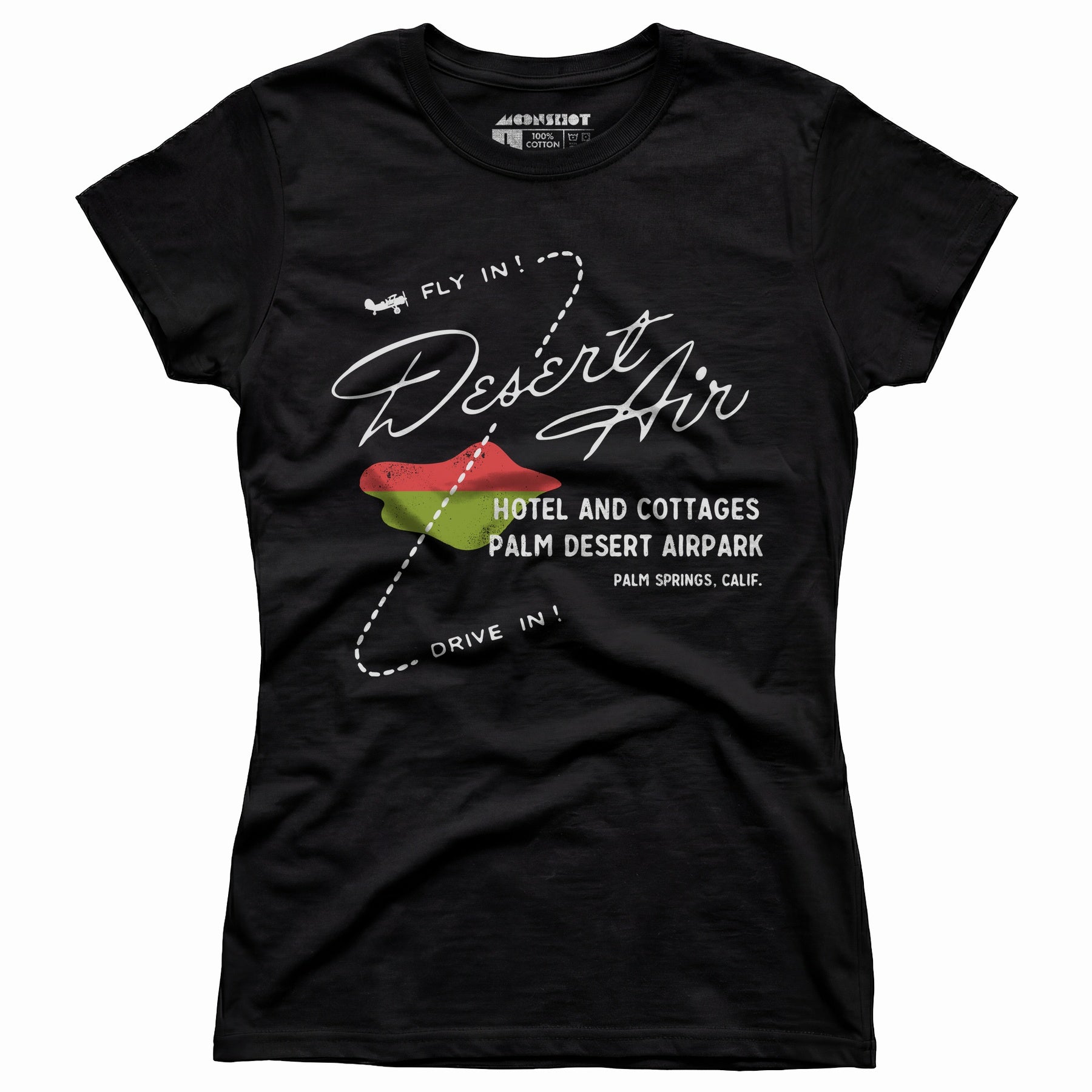 Desert Air Hotel & Cottages - Vintage Palm Springs, CA - Women's T-Shirt