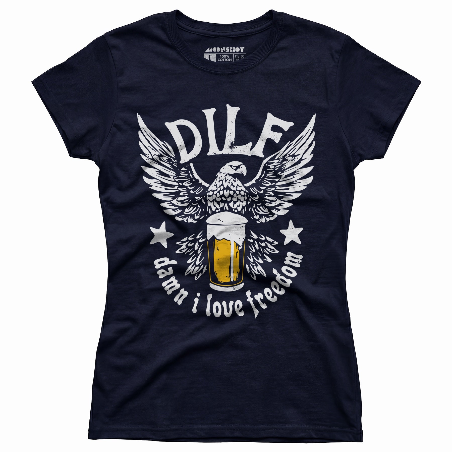 DILF - Damn I Love Freedom - Women's T-Shirt