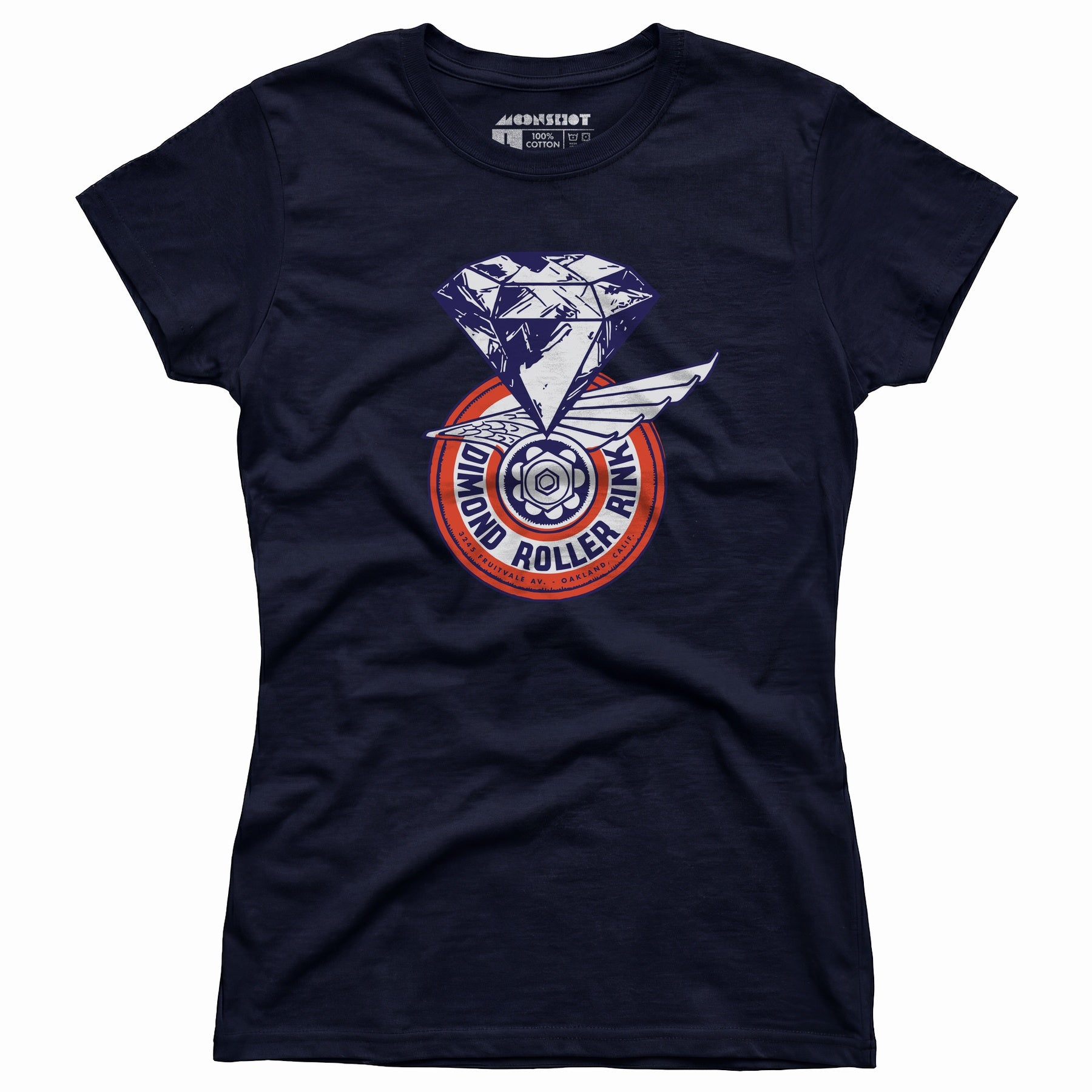 Dimond Roller Rink - Oakland, CA - Vintage Roller Rink - Women's T-Shirt