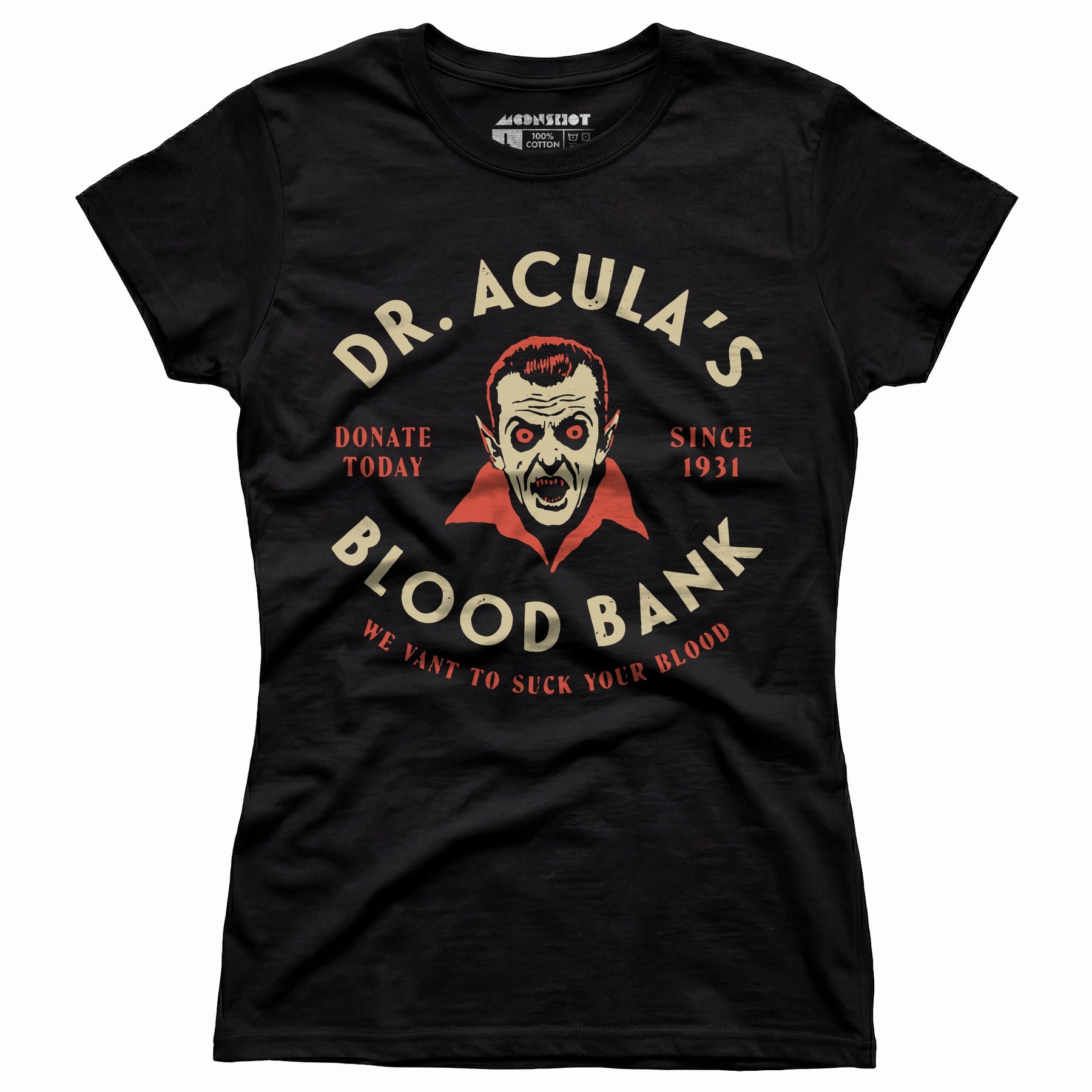 Dr. Acula's Blood Bank - Women's T-Shirt