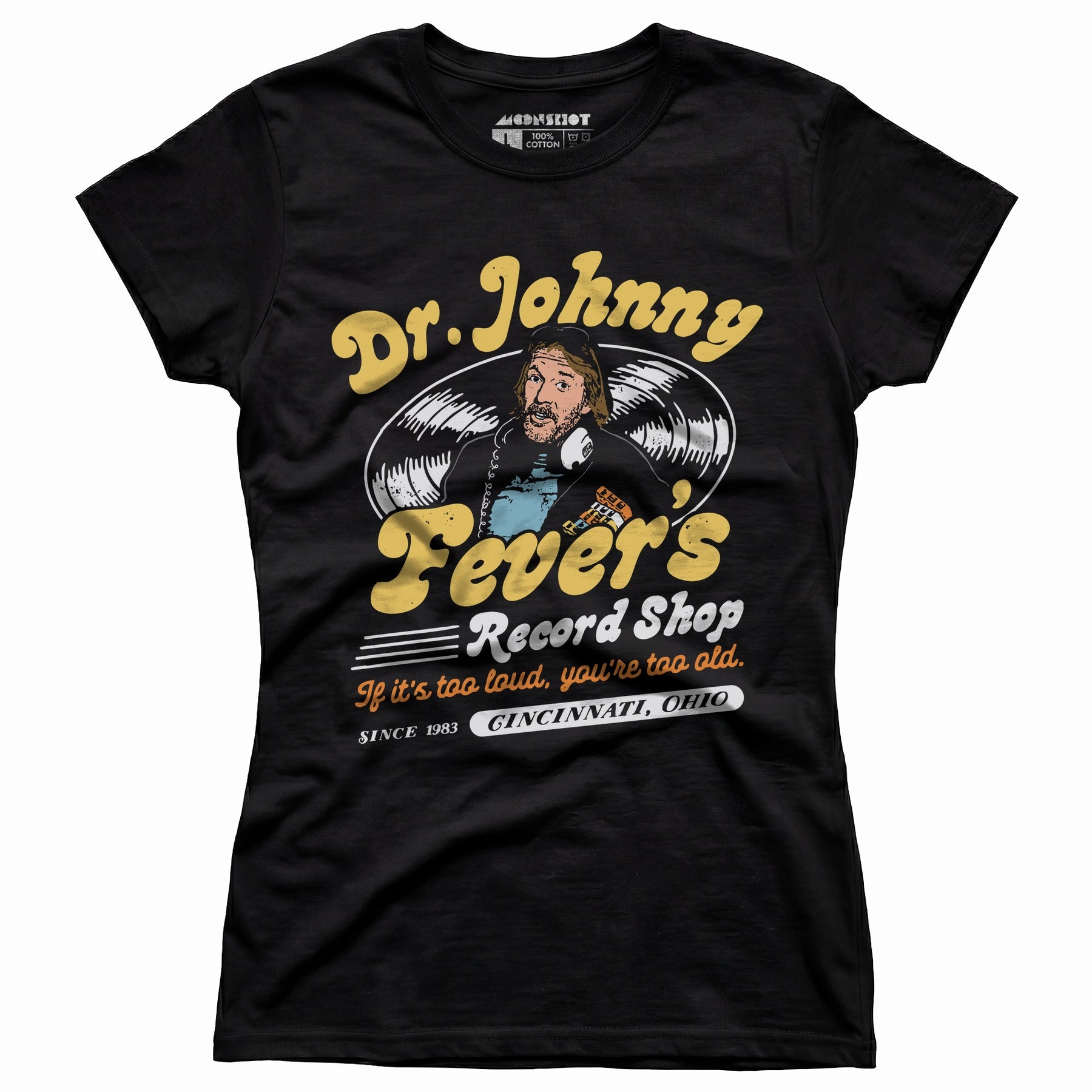 Dr. Johnny Fever's Record Shop - Women's T-Shirt