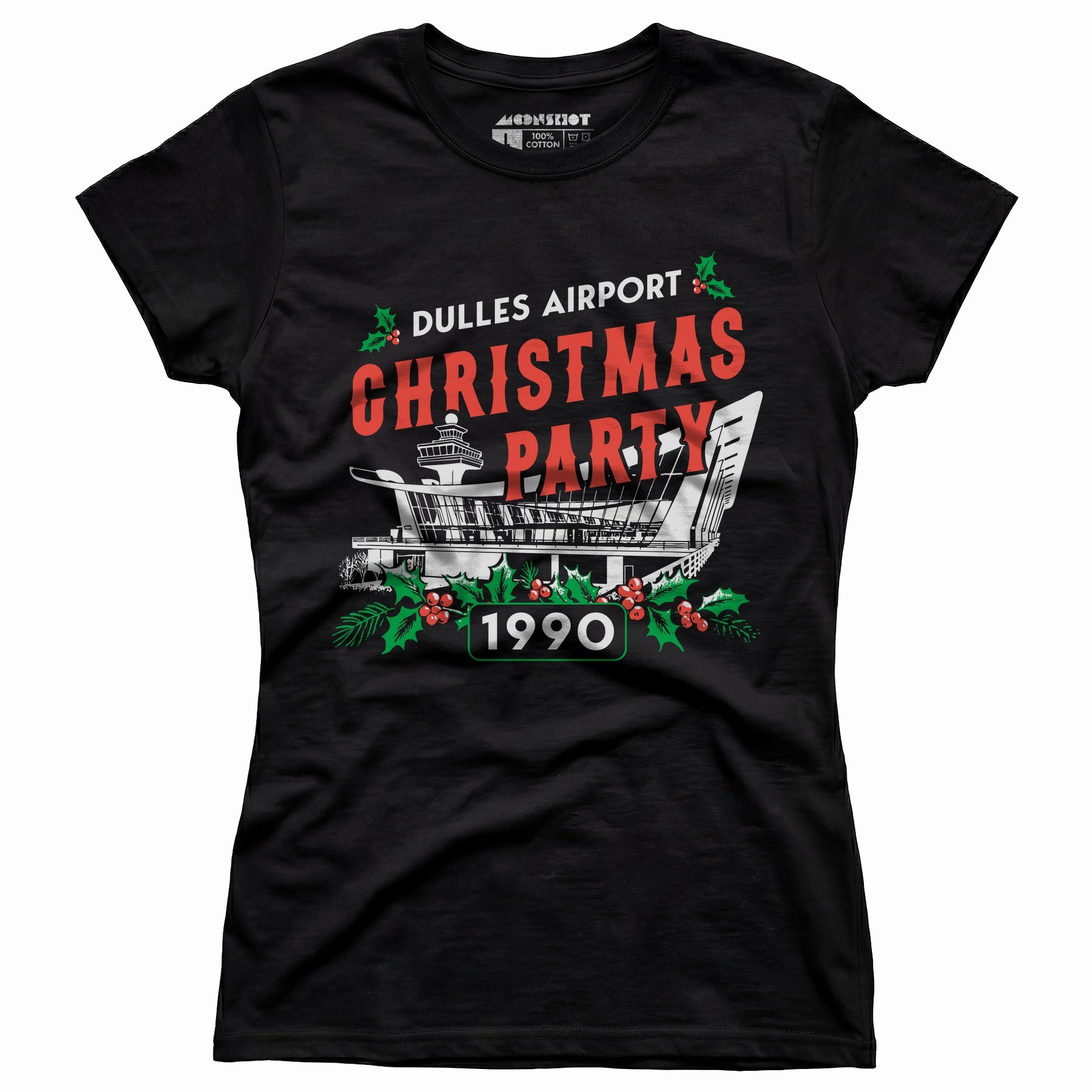 Dulles Airport Christmas Party 1990 - Women's T-Shirt