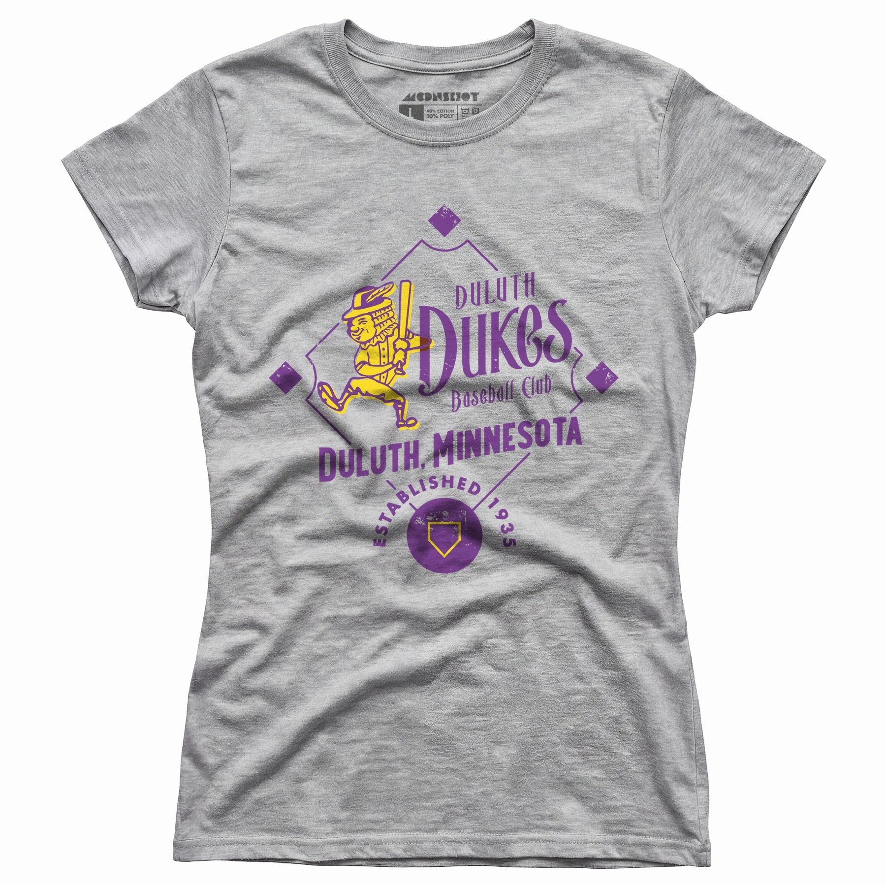 Duluth Dukes - Minnesota - Vintage Defunct Baseball Teams - Women's T-Shirt