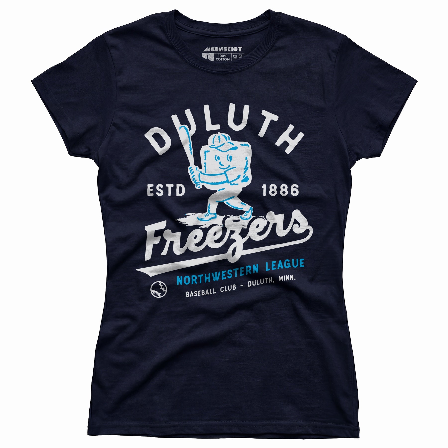 Duluth Freezers - Minnesota - Vintage Defunct Baseball Teams - Women's T-Shirt