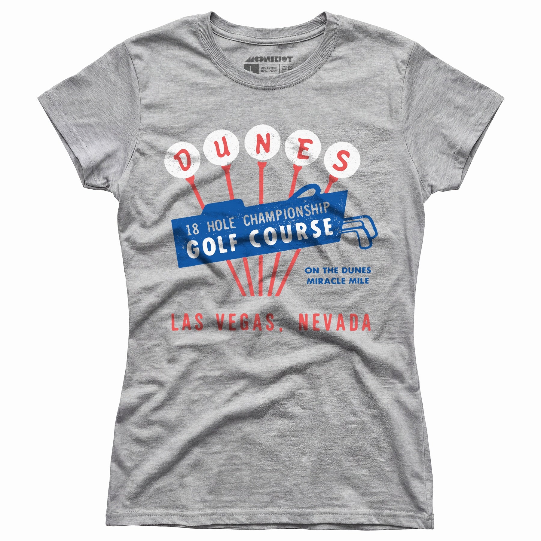 Dunes Golf Course - Vintage Las Vegas - Women's T-Shirt