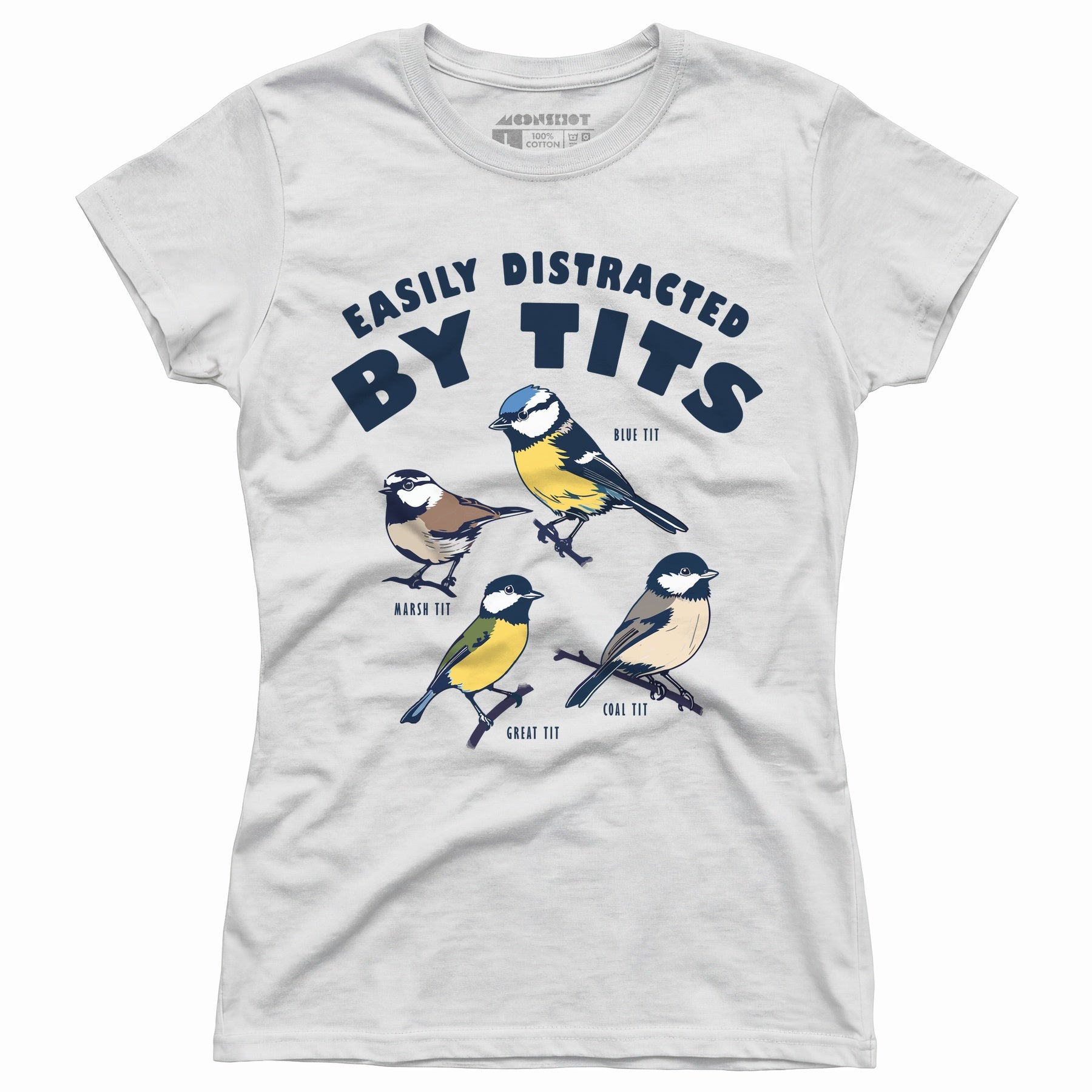 Easily Distracted Birds - Women's T-Shirt