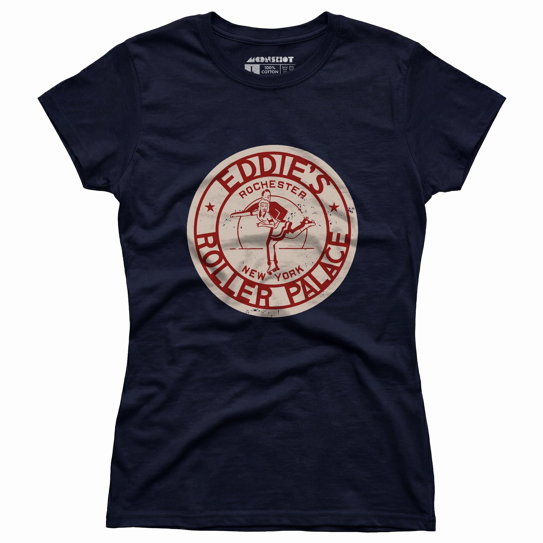 Eddie's Roller Palace - Rochester, NY - Vintage Roller Rink - Women's T-Shirt