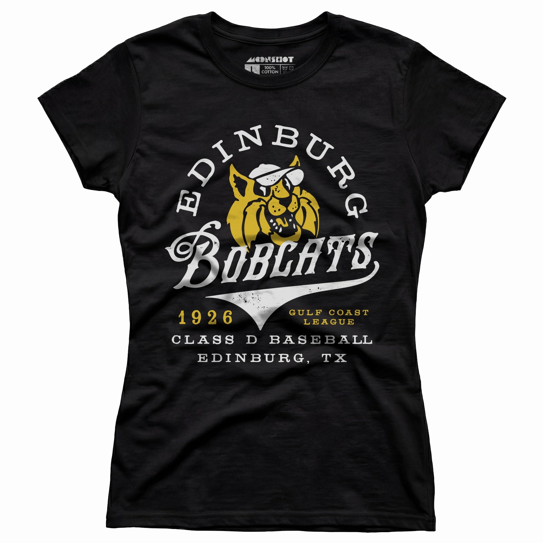 Edinburg Bobcats - Texas - Vintage Defunct Baseball Teams - Women's T-Shirt