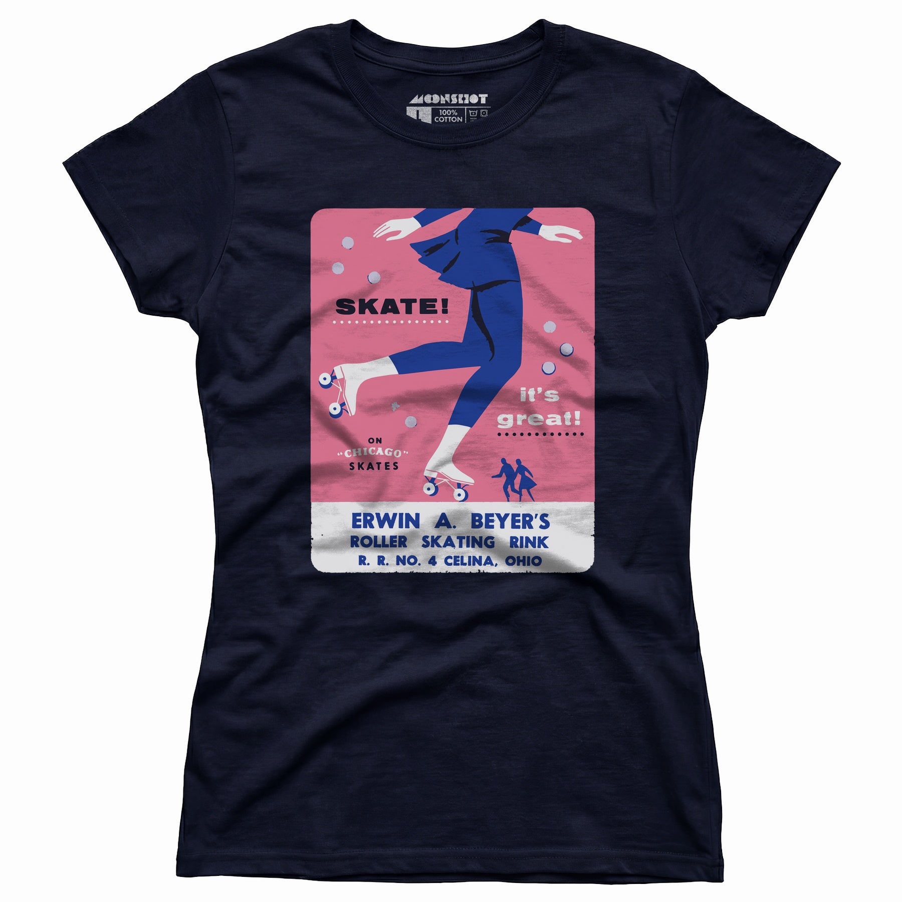 Erwin A. Beyer's - Celina, OH - Vintage Roller Rink - Women's T-Shirt