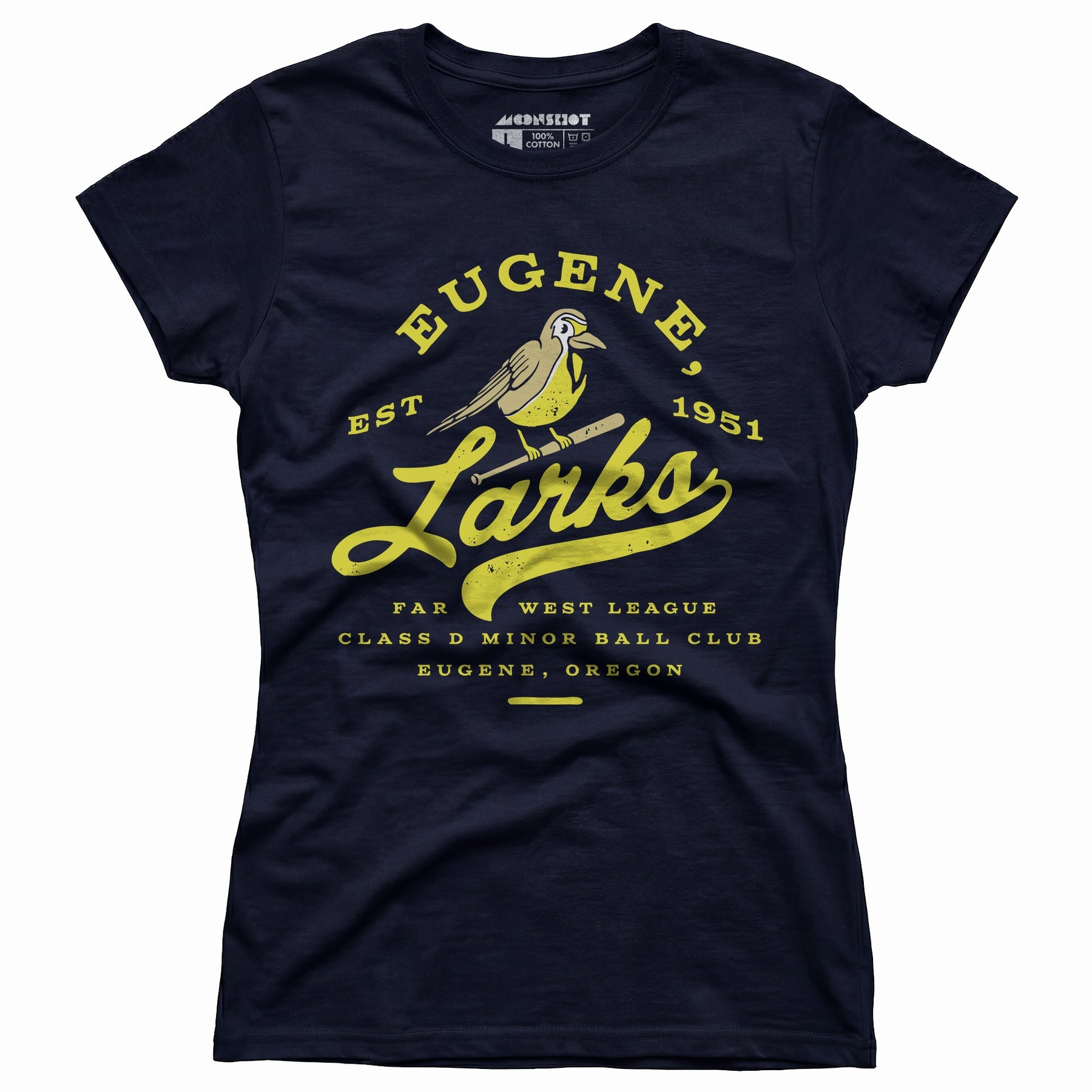 Eugene Larks - Oregon - Vintage Defunct Baseball Teams - Women's T-Shirt
