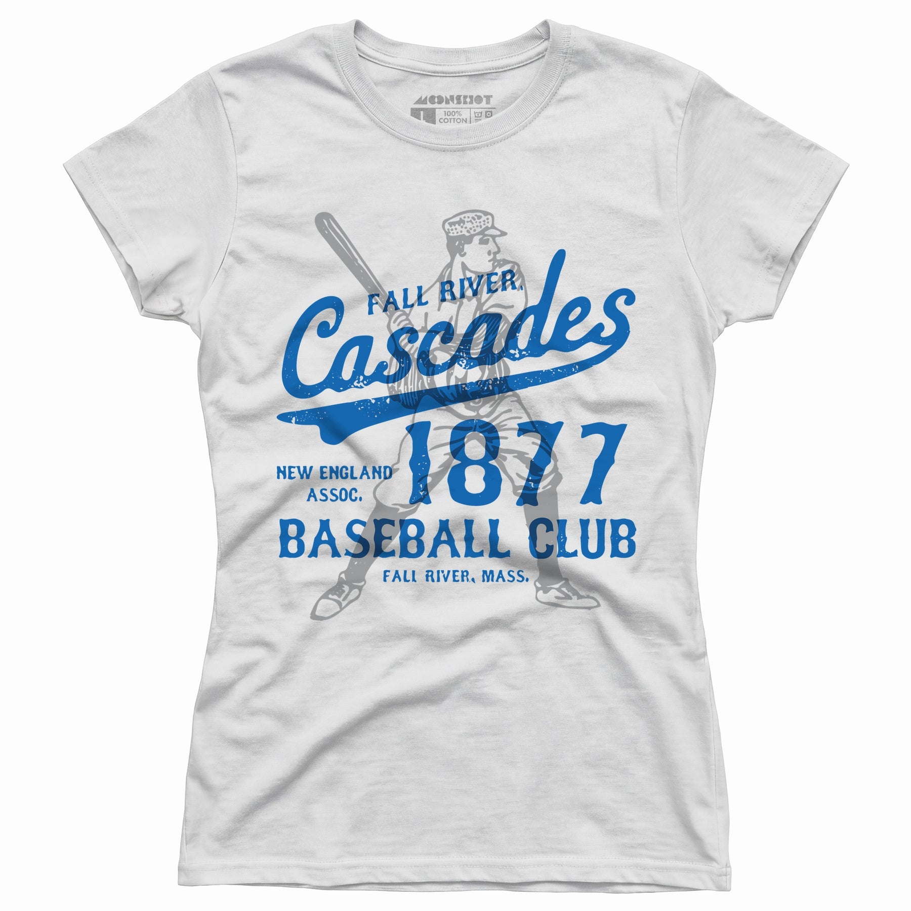 Fall River Cascades - Massachusetts - Vintage Defunct Baseball Teams - Women's T-Shirt