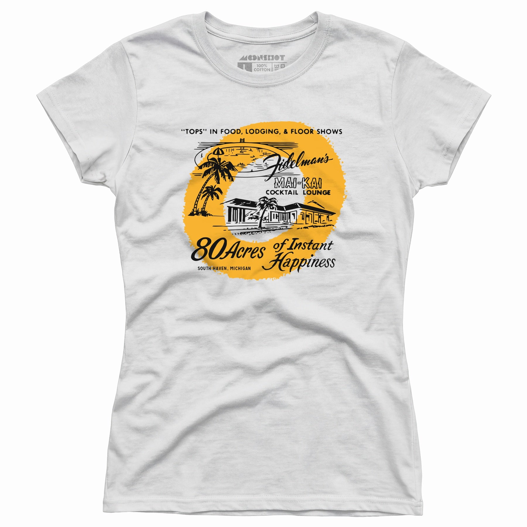 Fidelman's Mai-Kai - South Haven, MI - Vintage Tiki Bar - Women's T-Shirt