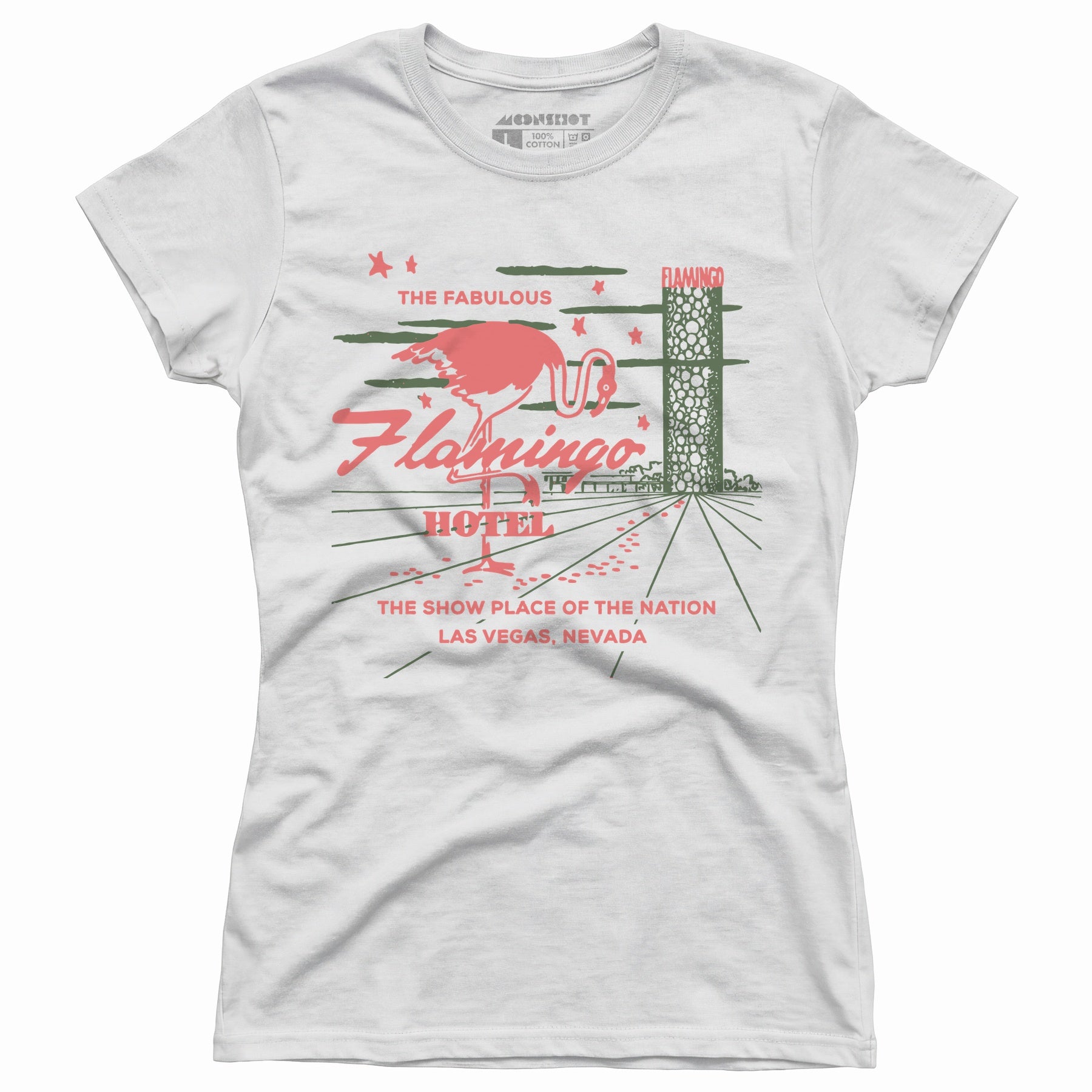 Flamingo Hotel v4 - Vintage Las Vegas - Women's T-Shirt