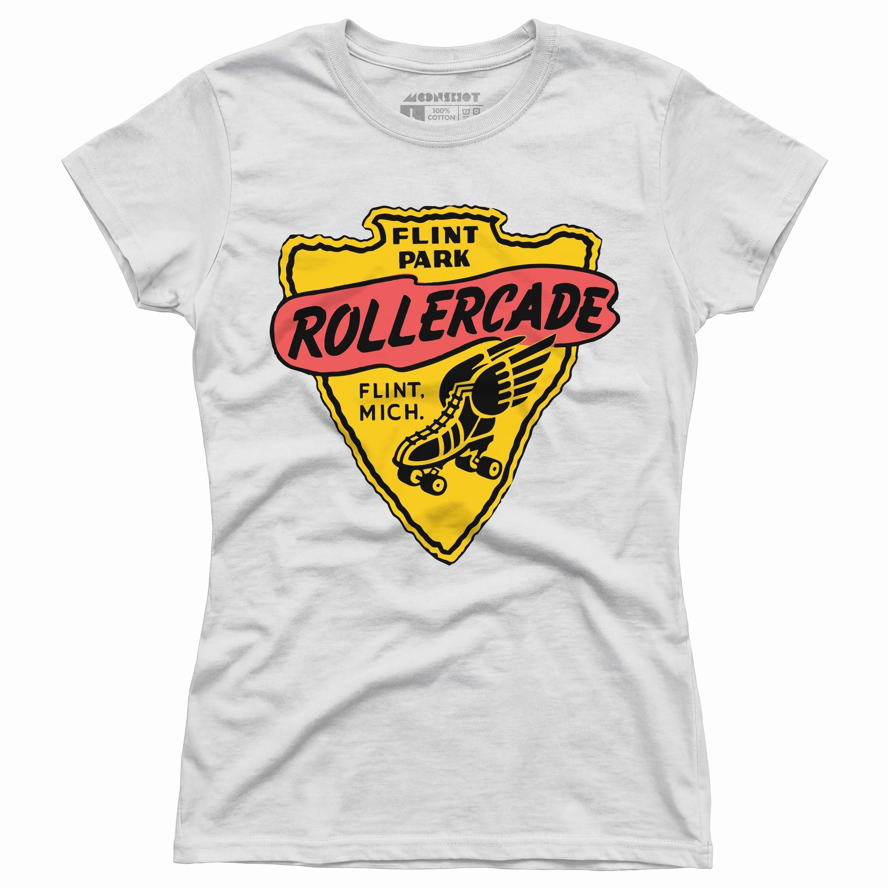 Flint Park Rollercade - Flint, MI - Vintage Roller Rink - Women's T-Shirt