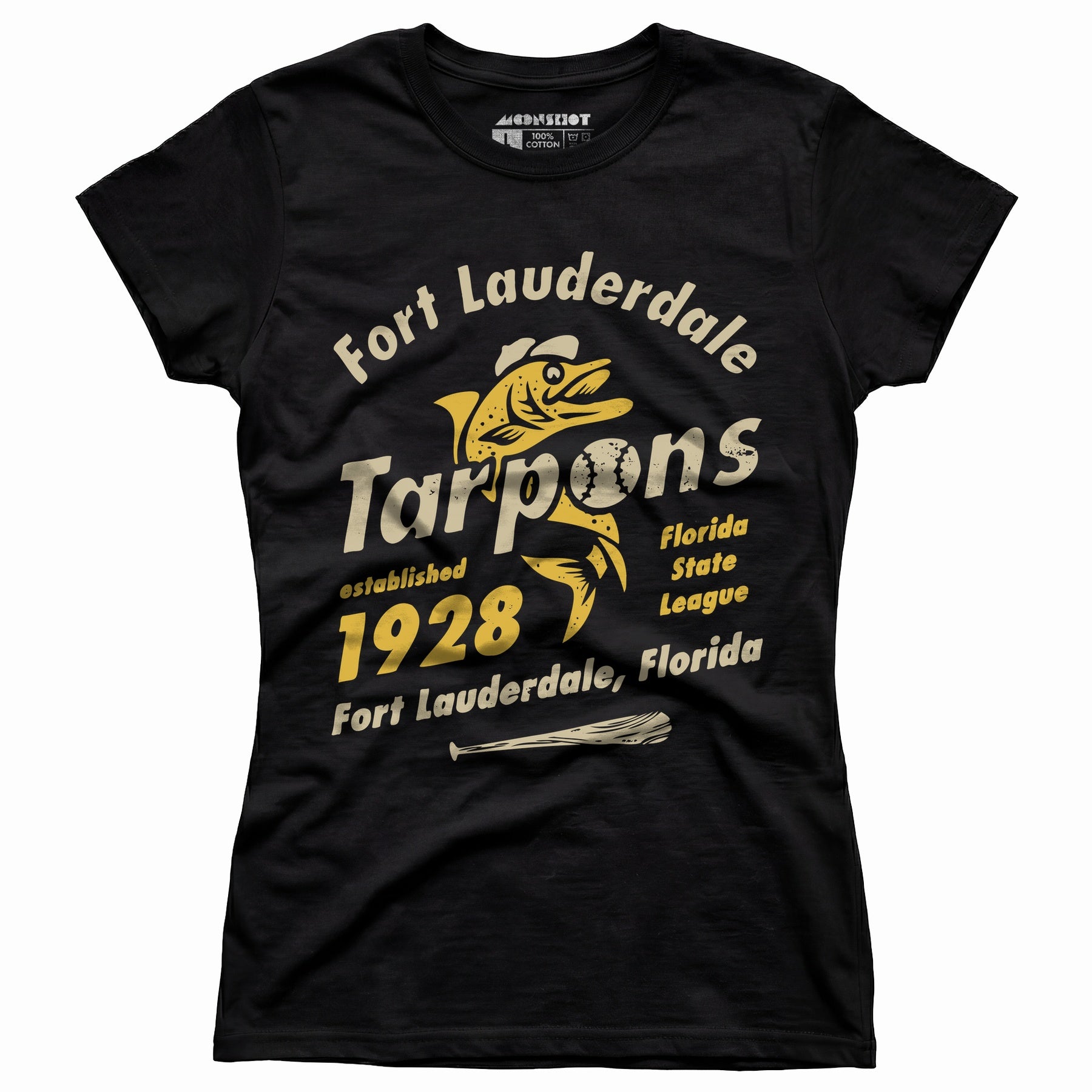 Fort Lauderdale Tarpons - Florida - Vintage Defunct Baseball Teams - Women's T-Shirt