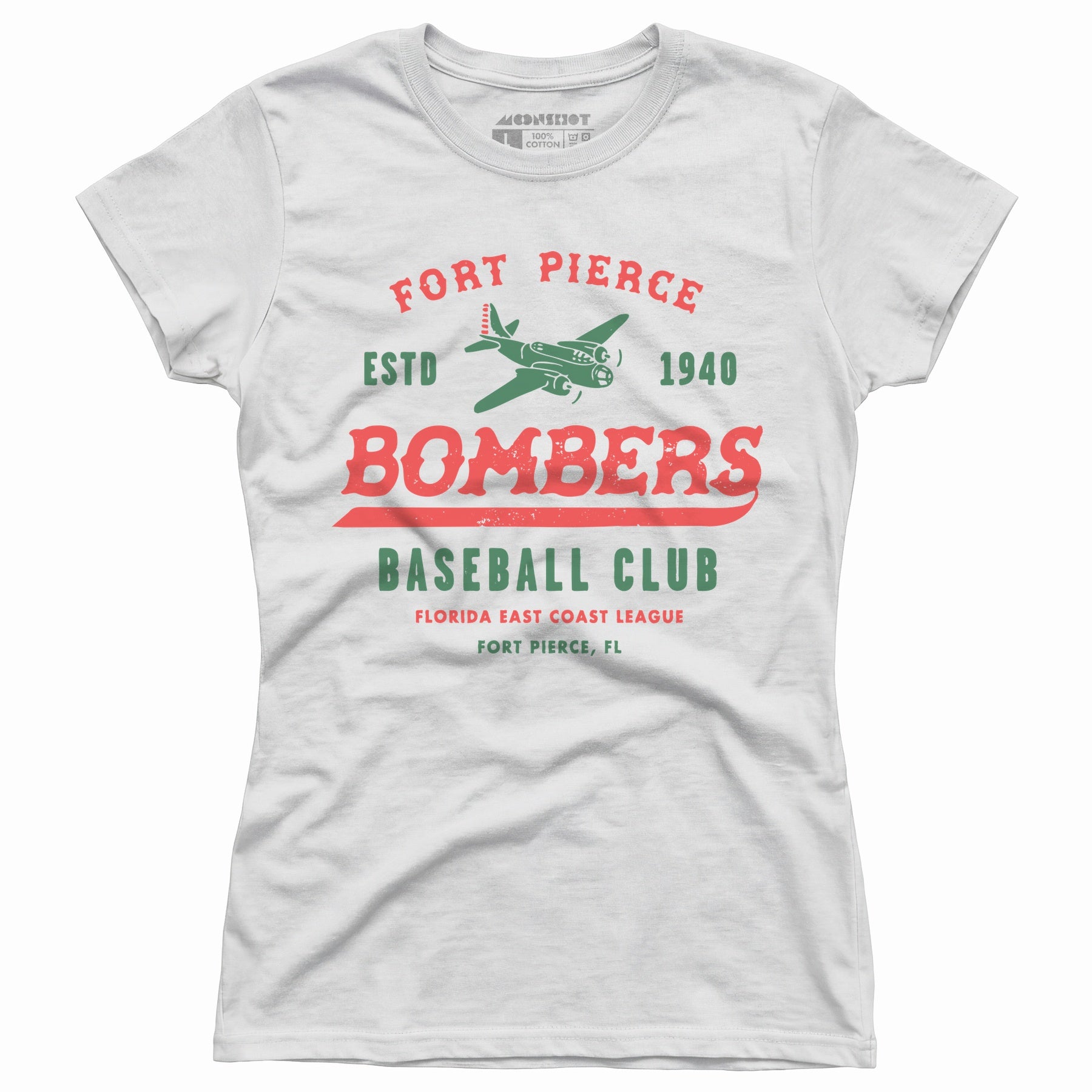 Fort Pierce Bombers - Florida - Vintage Defunct Baseball Teams - Women's T-Shirt