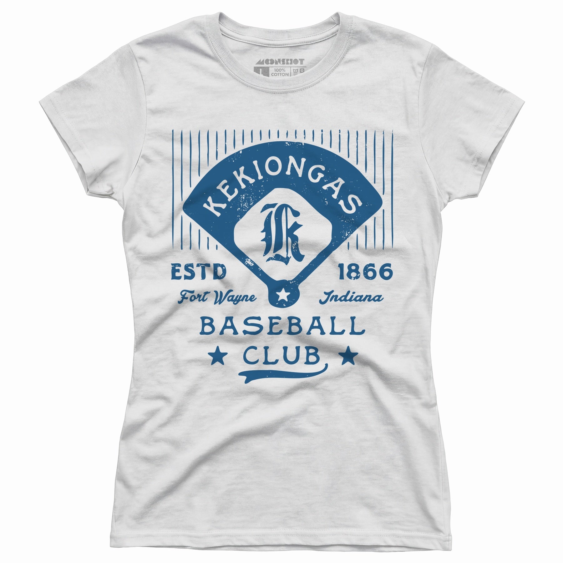 Fort Wayne Kekiongas - Indiana - Vintage Defunct Baseball Teams - Women's T-Shirt