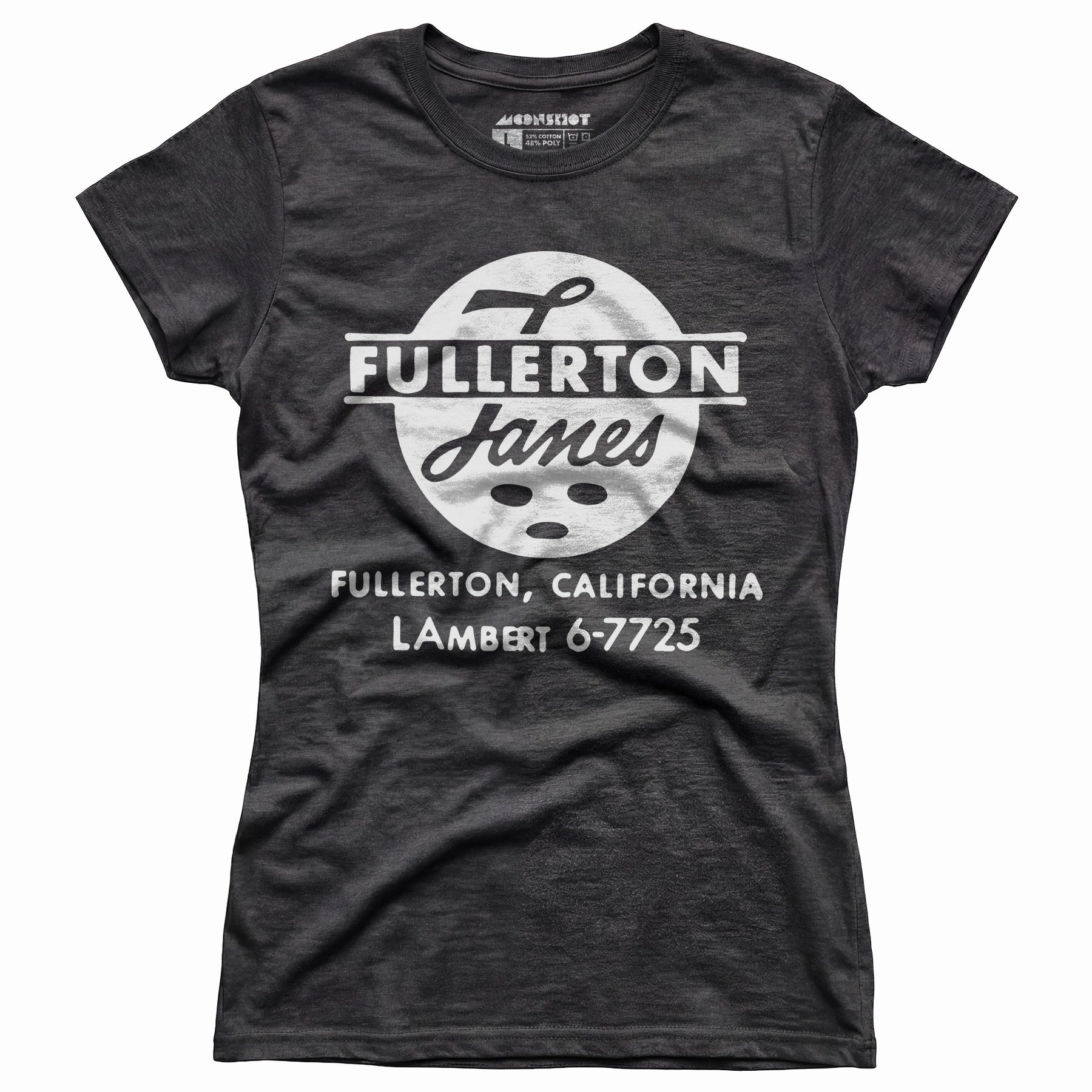 Fullerton Lanes - Fullerton, CA - Vintage Bowling Alley - Women's T-Shirt