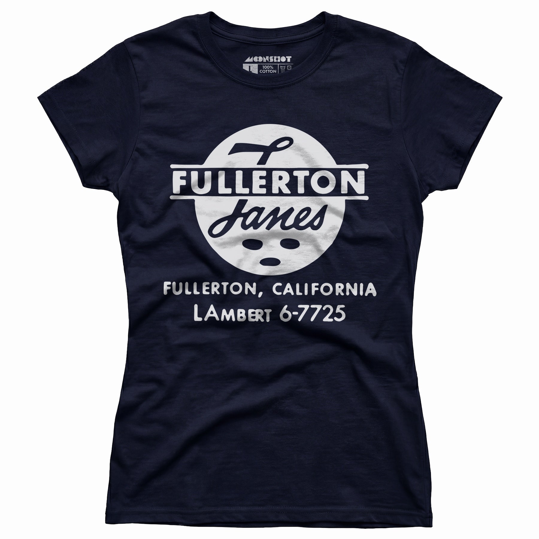 Fullerton Lanes - Fullerton, CA - Vintage Bowling Alley - Women's T-Shirt