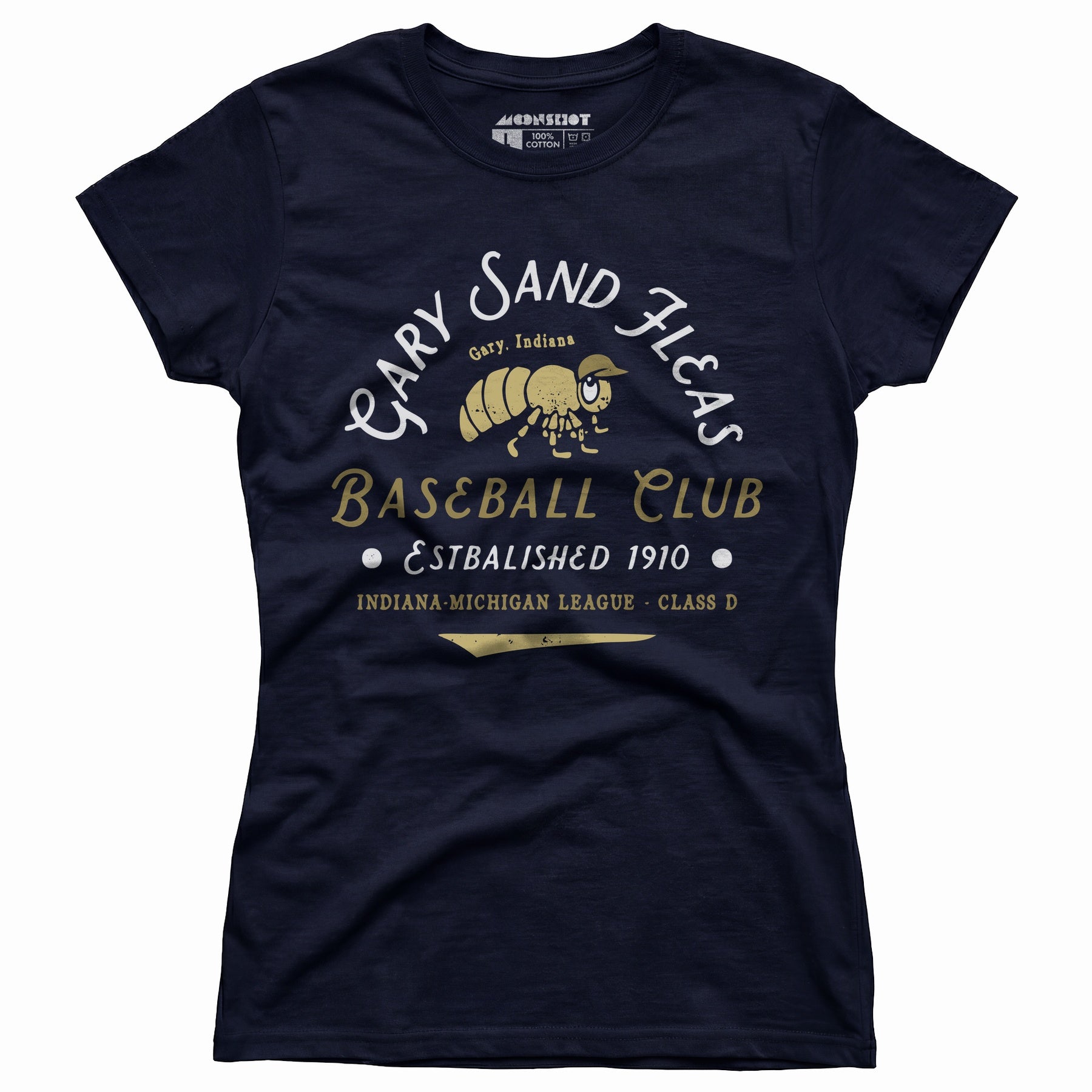 Gary Sand Fleas - Indiana - Vintage Defunct Baseball Teams - Women's T-Shirt