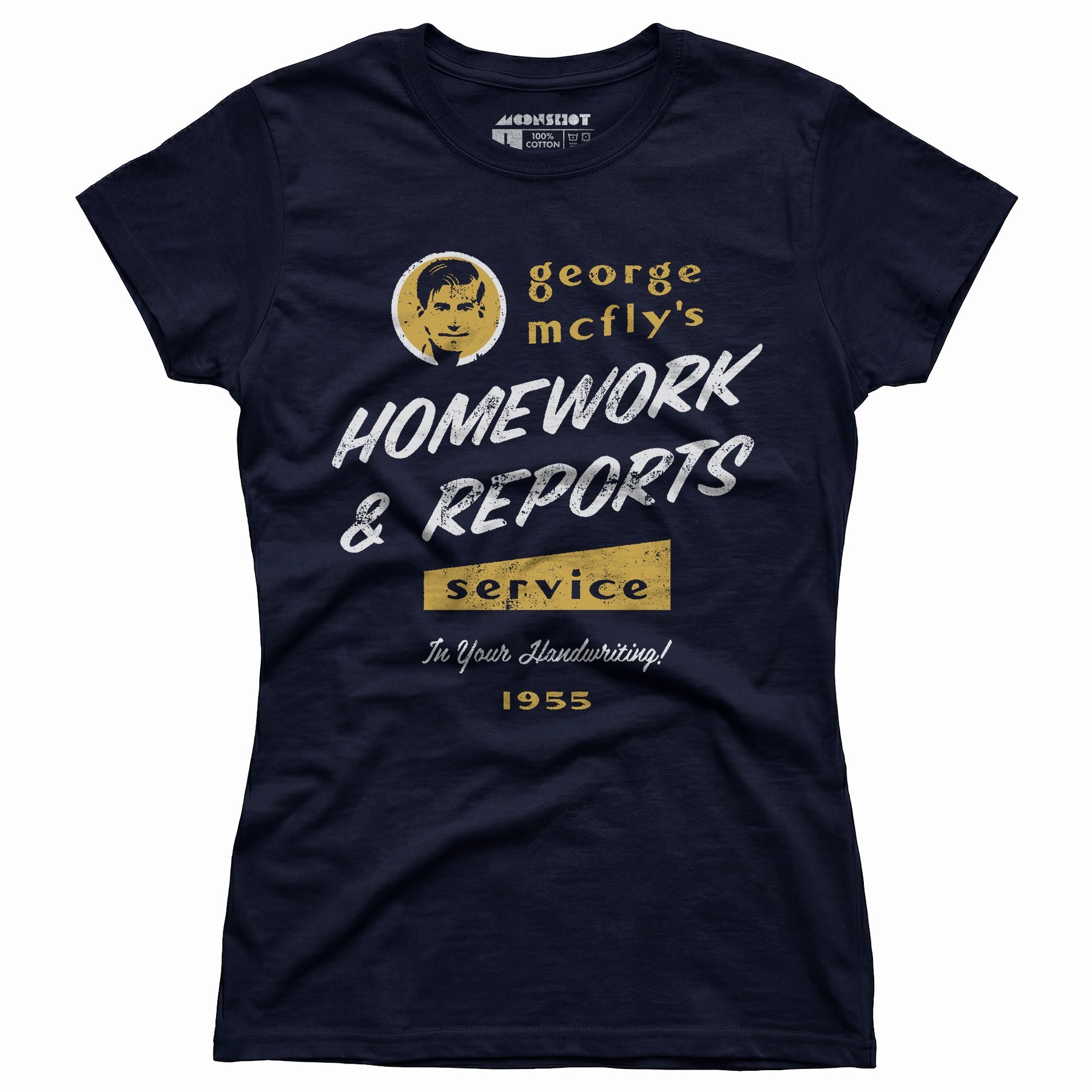 George McFly's Homework & Reports Service - Women's T-Shirt