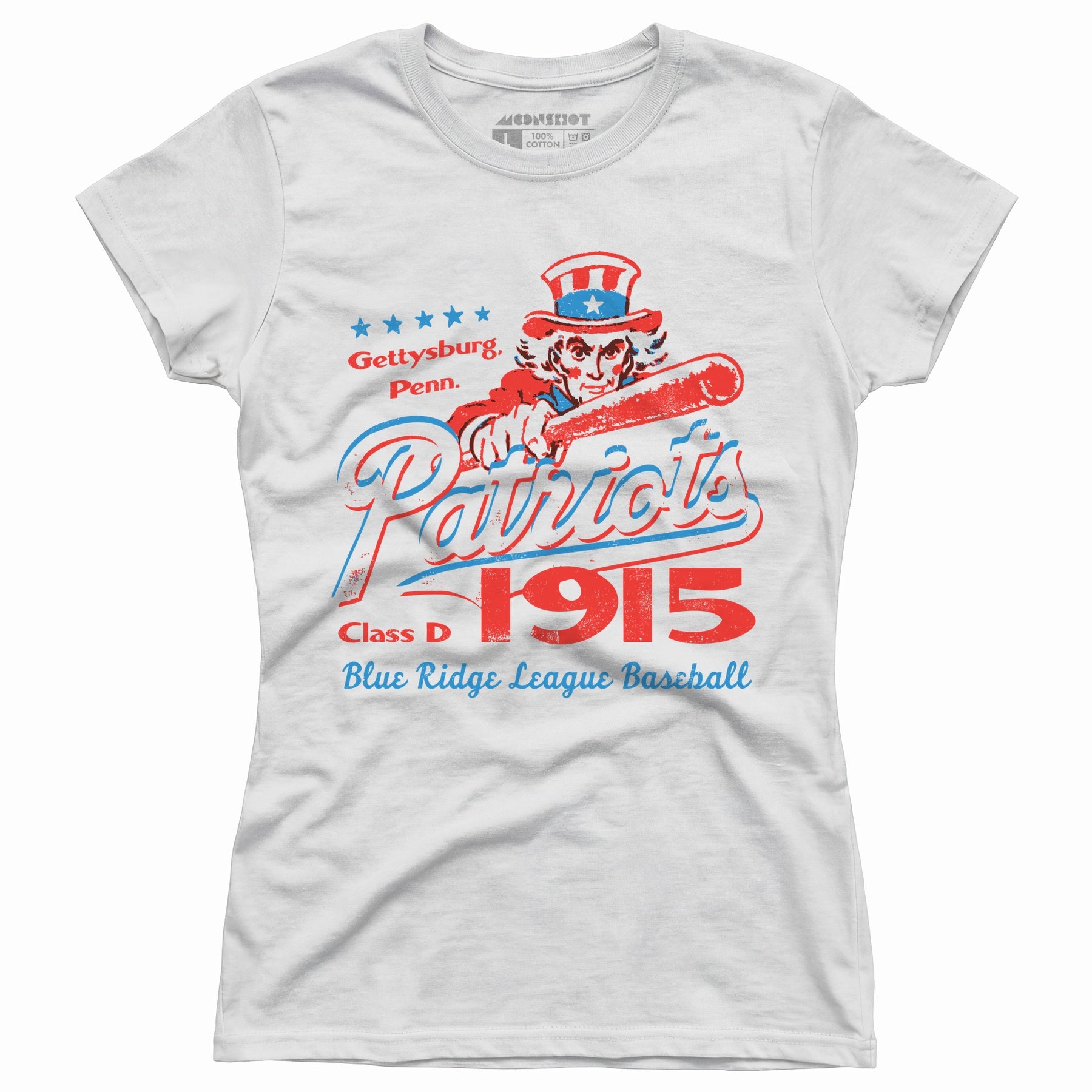 Gettysburg Patriots - Pennsylvania - Vintage Defunct Baseball Teams - Women's T-Shirt