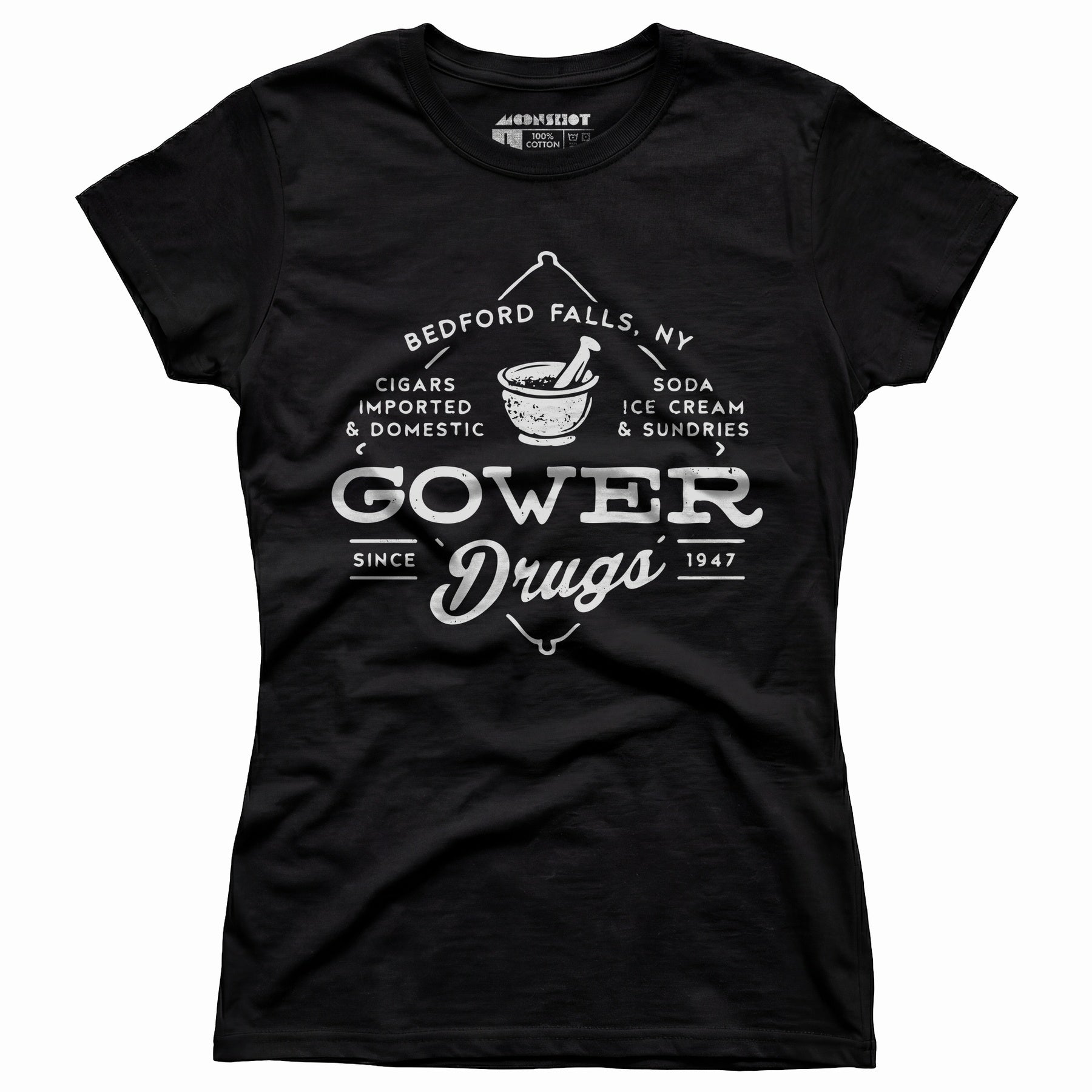 Gower Drugs - Bedford Falls, NY - Women's T-Shirt
