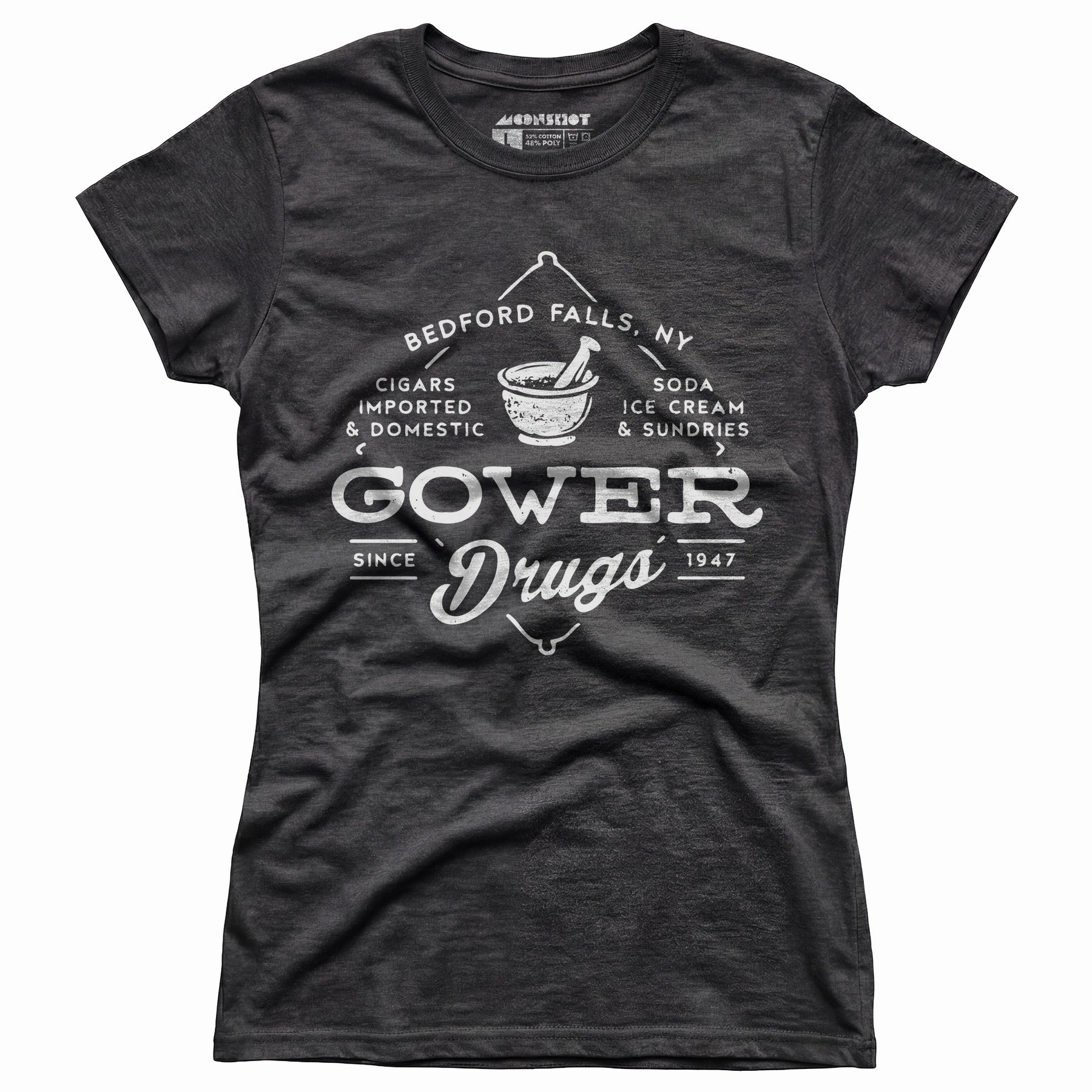 Gower Drugs - Bedford Falls, NY - Women's T-Shirt