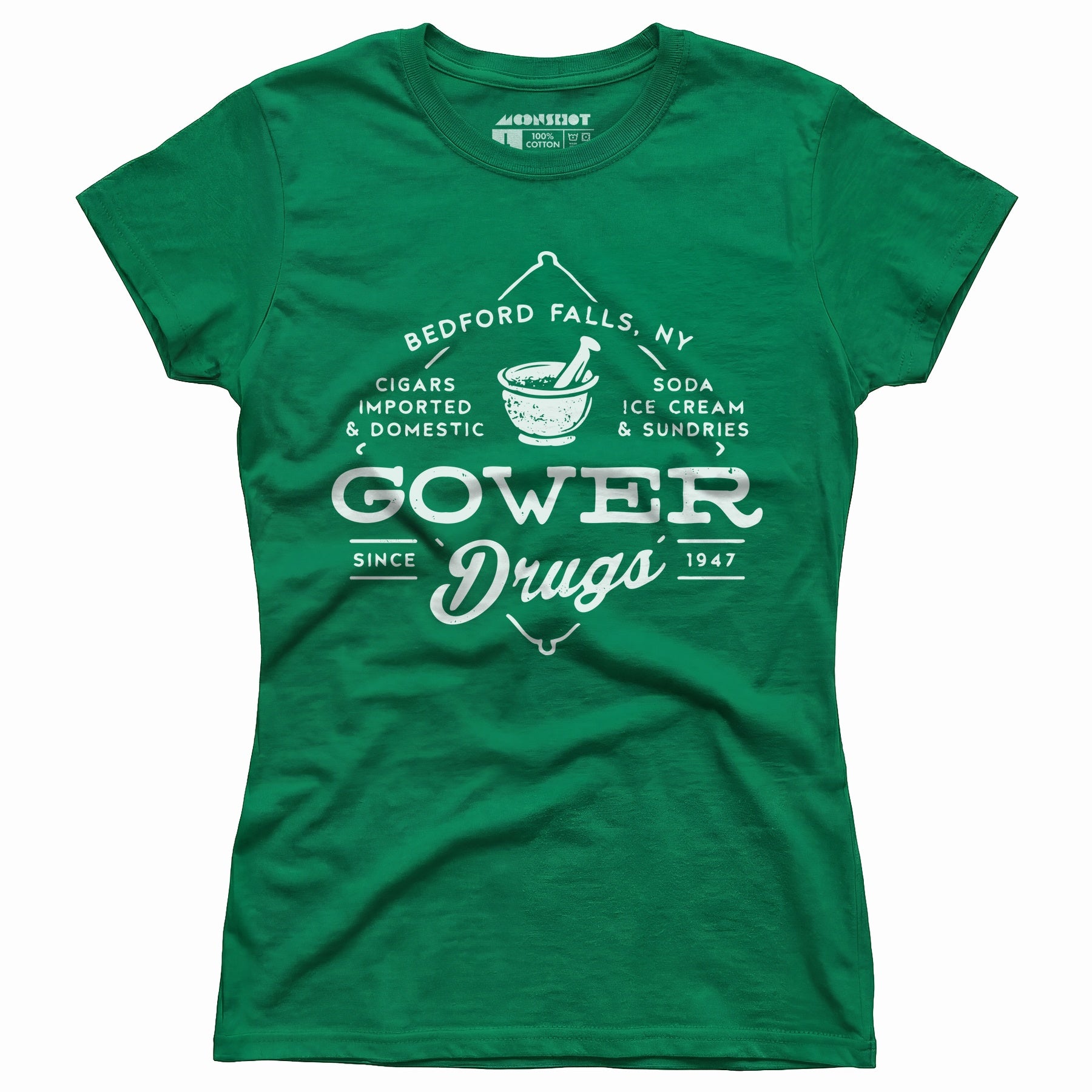 Gower Drugs - Bedford Falls, NY - Women's T-Shirt