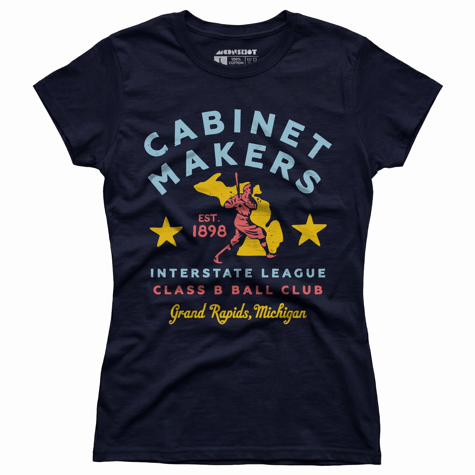 Grand Rapids Cabinet Makers - Michigan - Vintage Defunct Baseball Teams - Women's T-Shirt