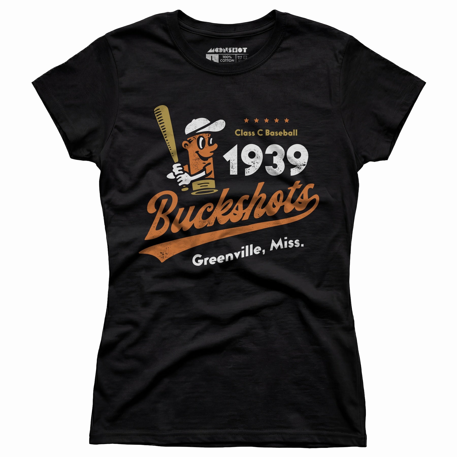 Greenville Buckshots - Mississippi - Vintage Defunct Baseball Teams - Women's T-Shirt