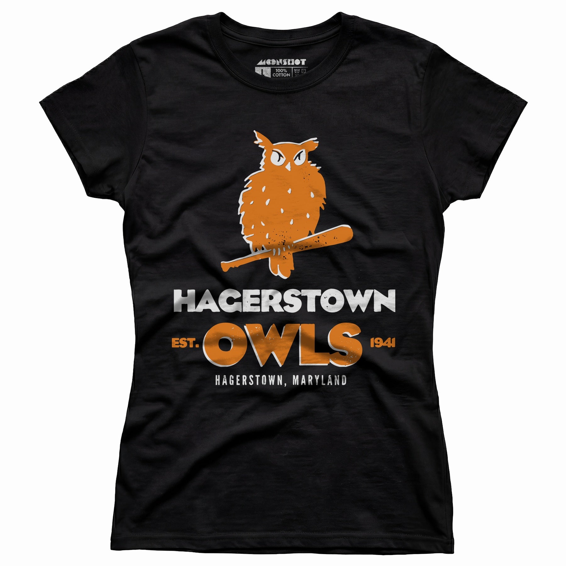 Hagerstown Owls - Maryland - Vintage Defunct Baseball Teams - Women's T-Shirt