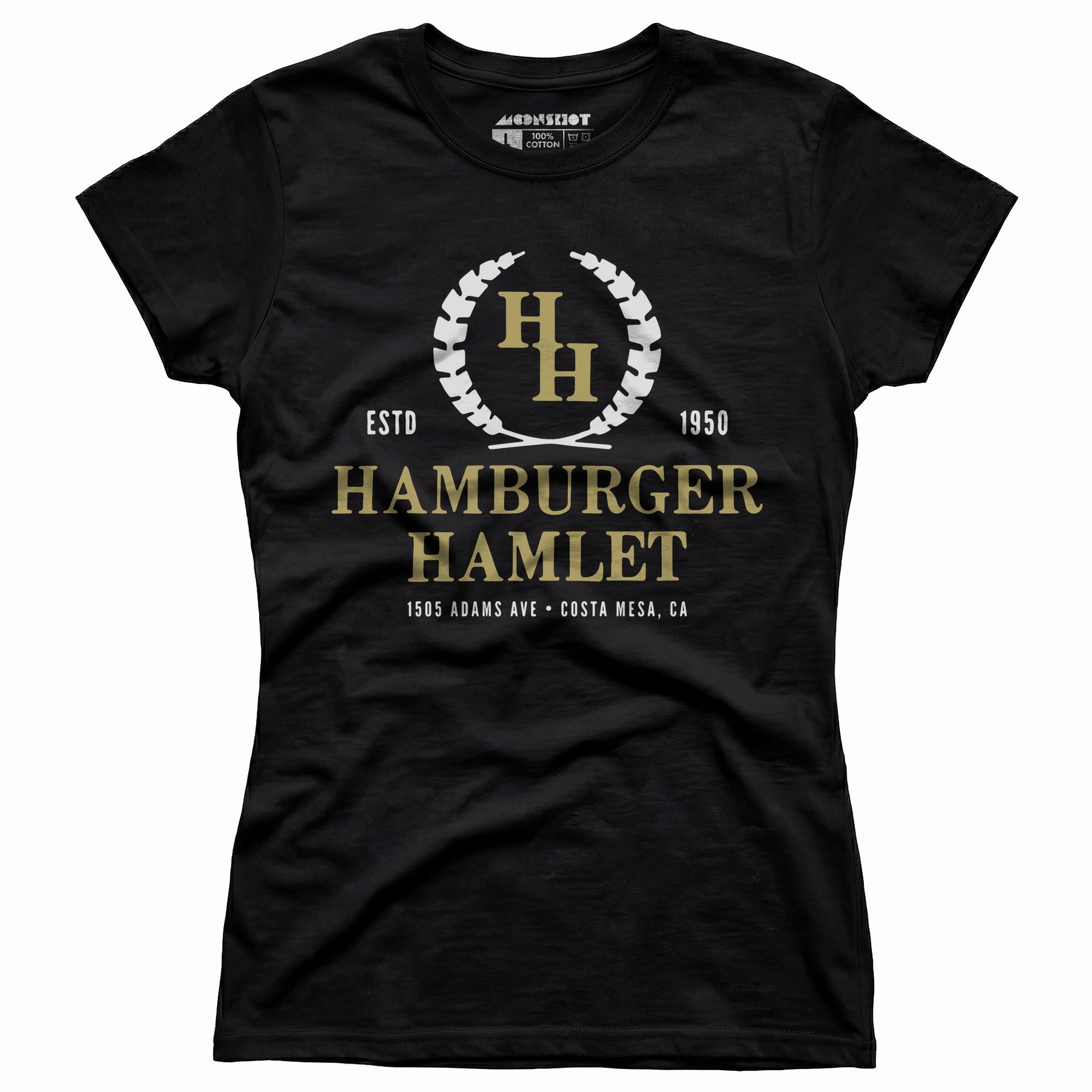 Hamburger Hamlet - Costa Mesa, CA - Vintage Restaurant - Women's T-Shirt