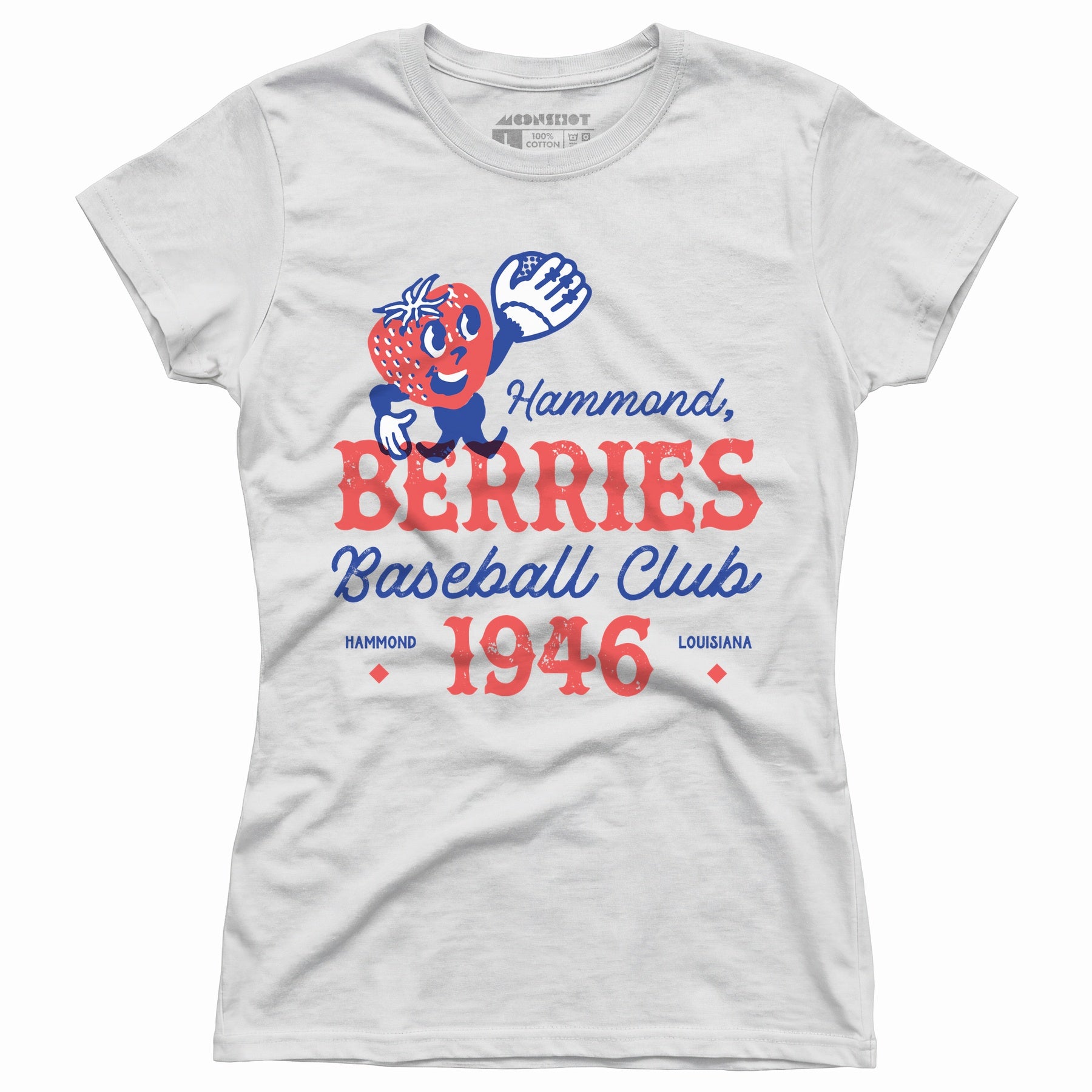 Hammond Berries - Louisiana - Vintage Defunct Baseball Teams - Women's T-Shirt