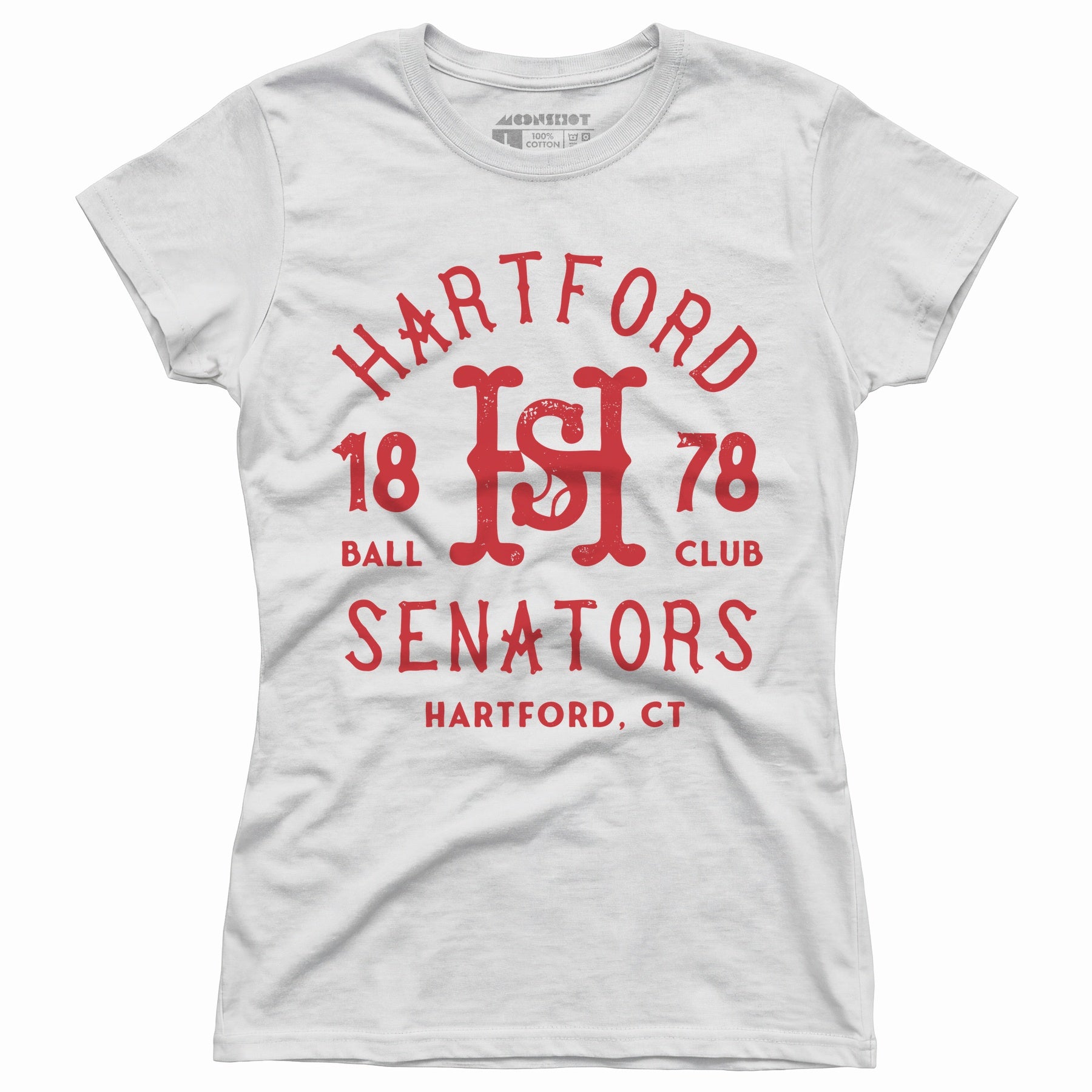 Hartford Senators - Connecticut - Vintage Defunct Baseball Teams - Women's T-Shirt