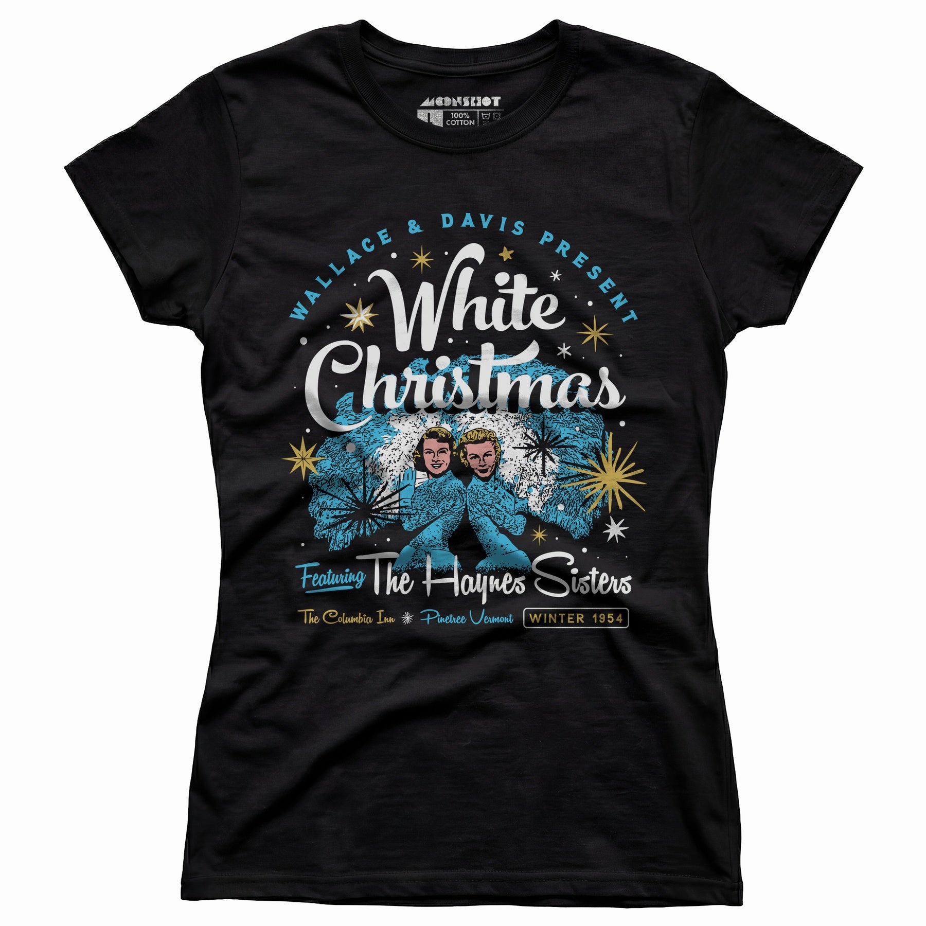 Haynes Sisters White Christmas 1954 - Women's T-Shirt
