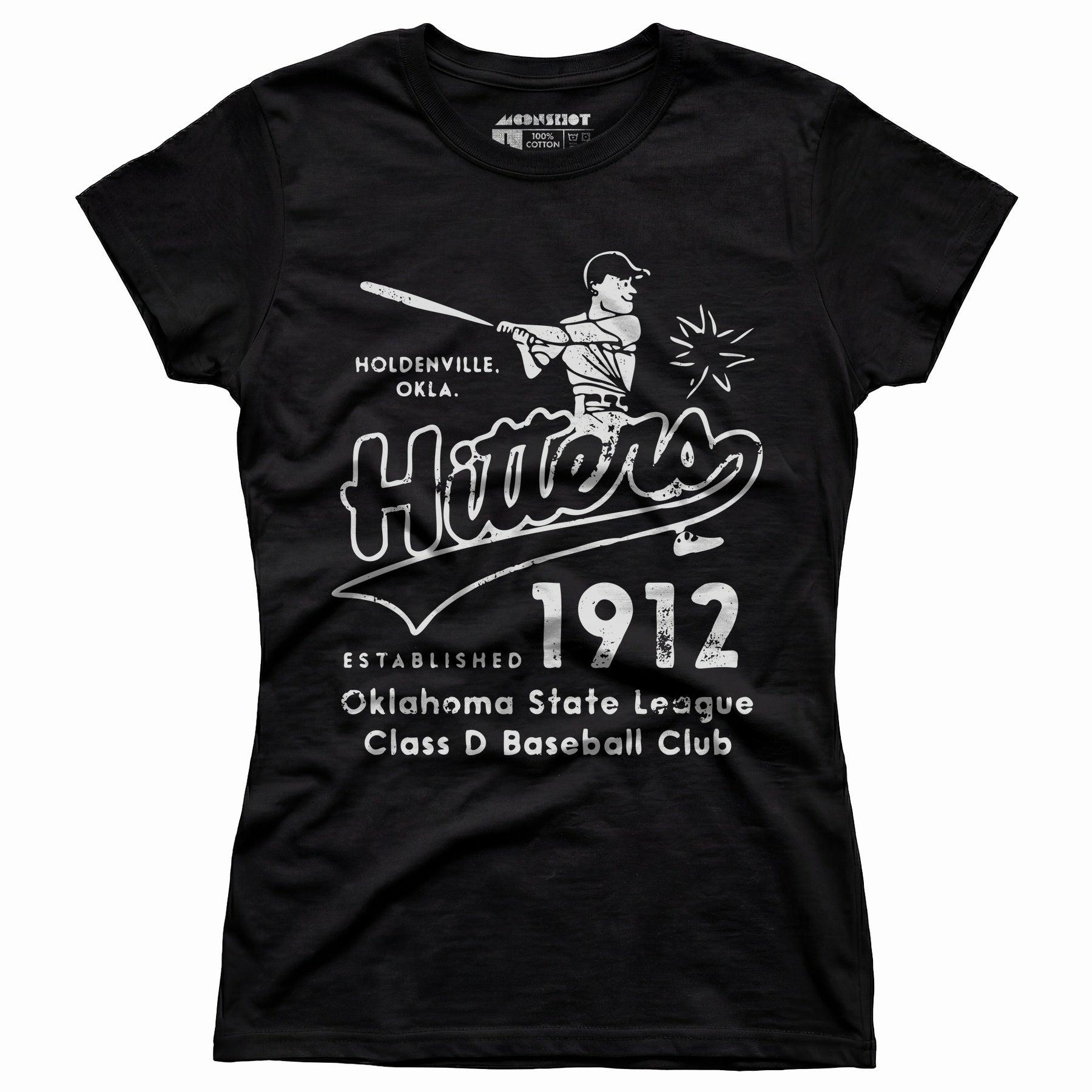Holdenville Hitters - Oklahoma - Vintage Defunct Baseball Teams - Women's T-Shirt