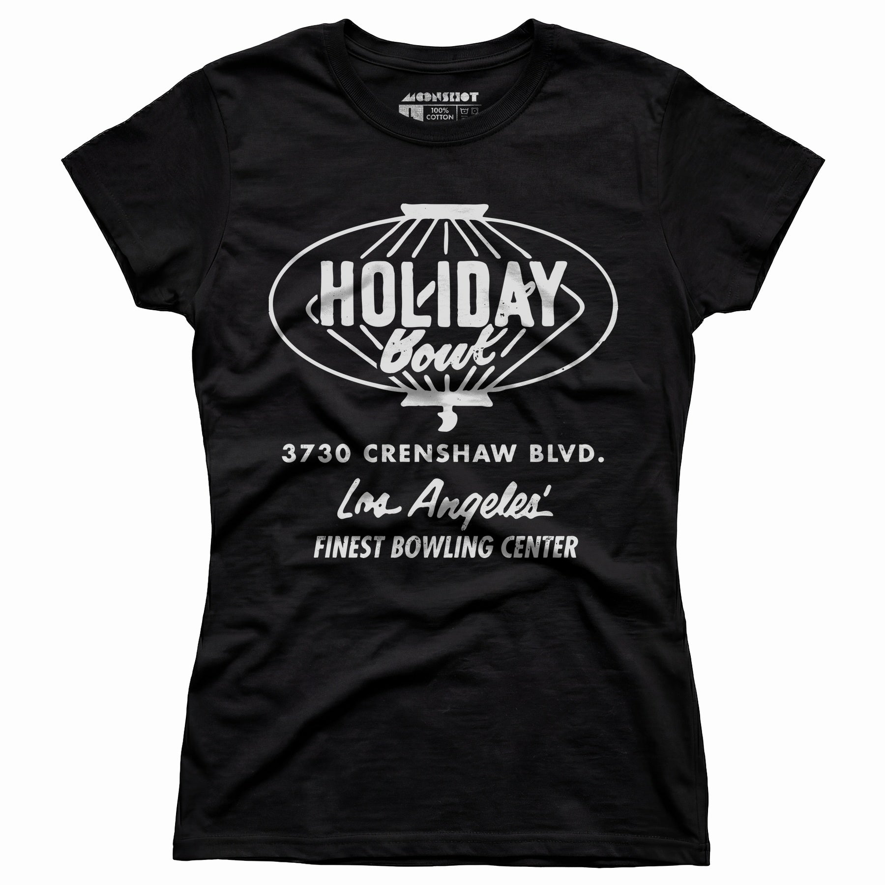 Holiday Bowl - Los Angeles, CA - Vintage Bowling Alley - Women's T-Shirt