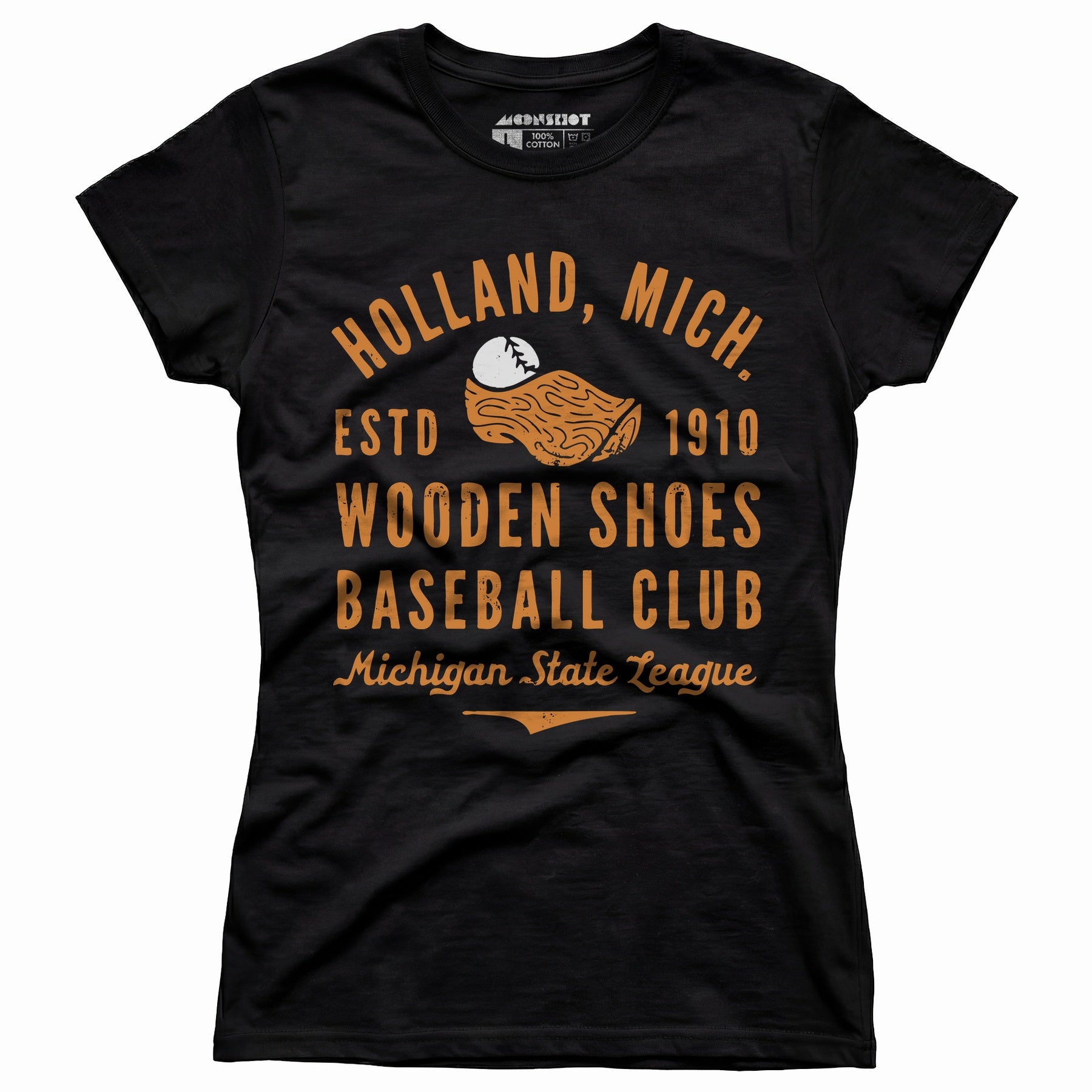 Holland Wooden Shoes - Michigan - Vintage Defunct Baseball Teams - Women's T-Shirt