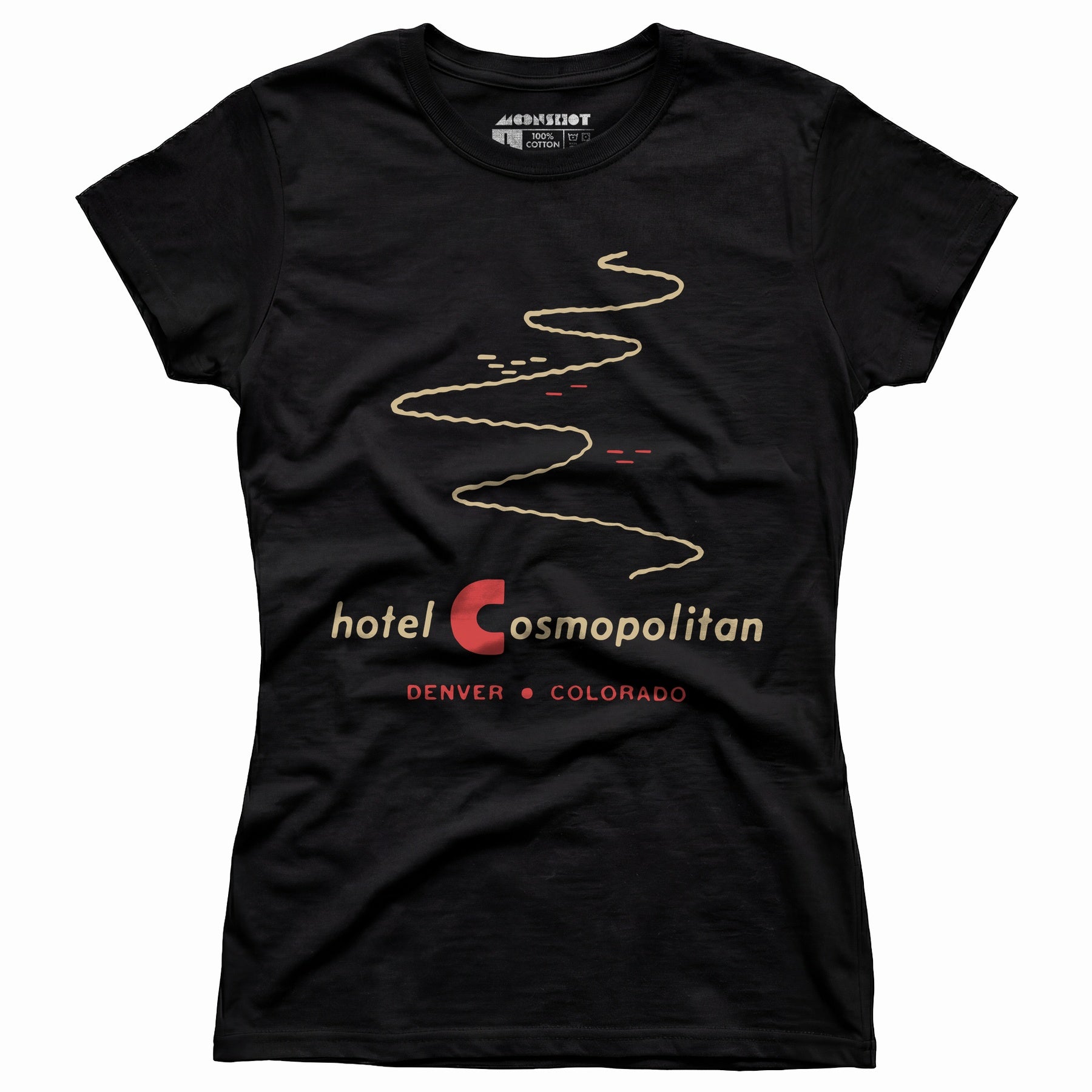 Hotel Cosmopolitan - Denver, CO - Vintage Hotel - Women's T-Shirt