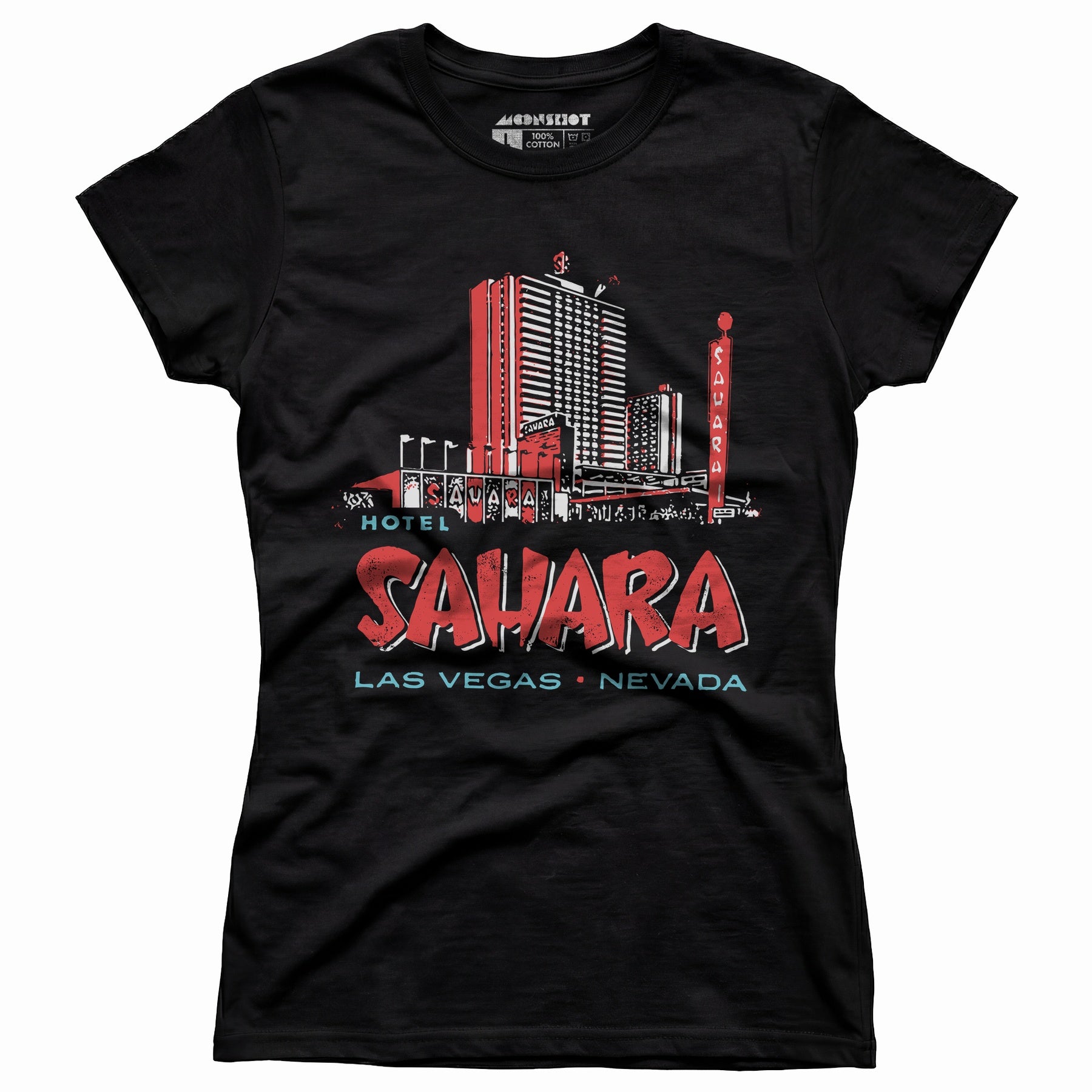 Hotel Sahara Exterior - Vintage Las Vegas - Women's T-Shirt