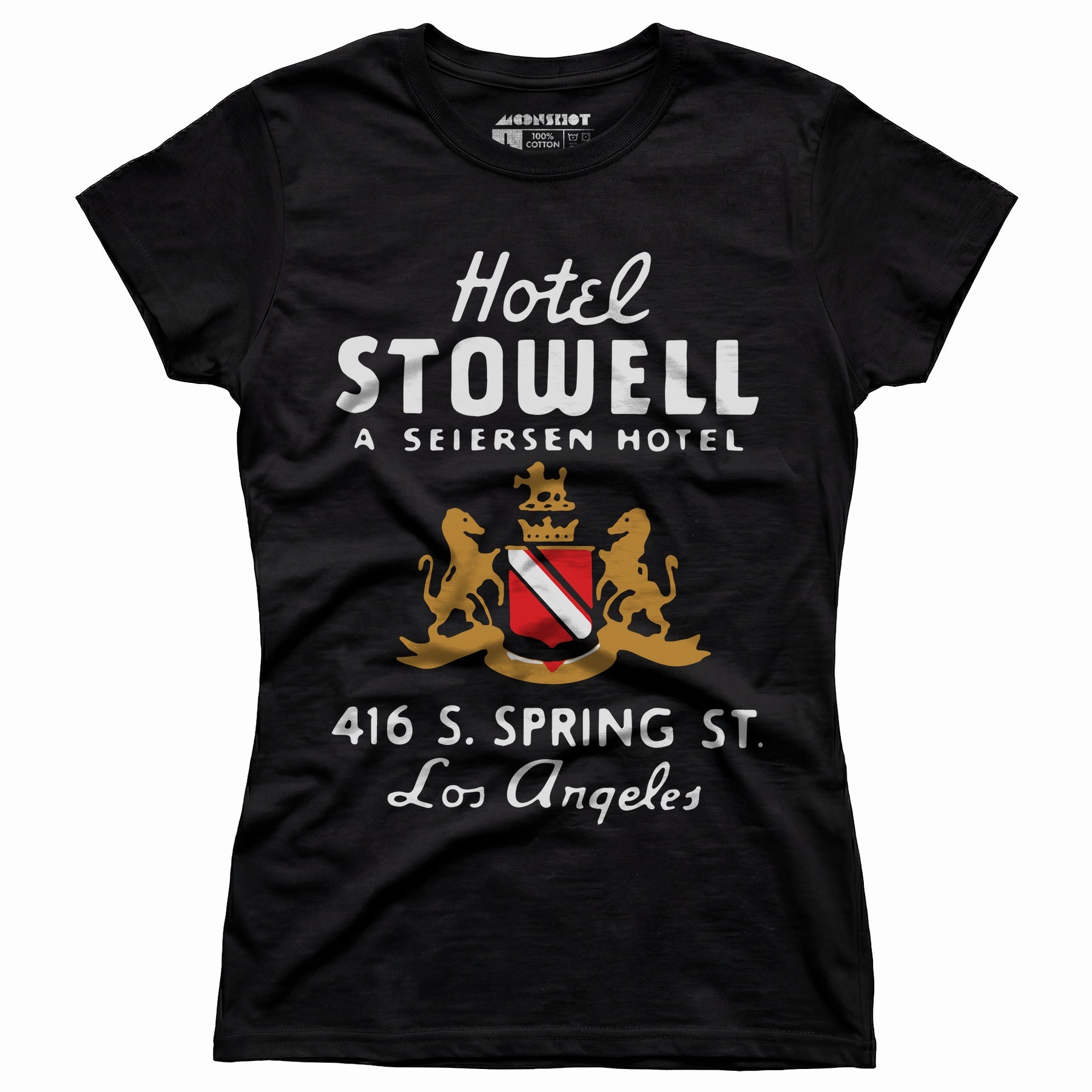 Hotel Stowell - Los Angeles, CA - Vintage Hotel - Women's T-Shirt