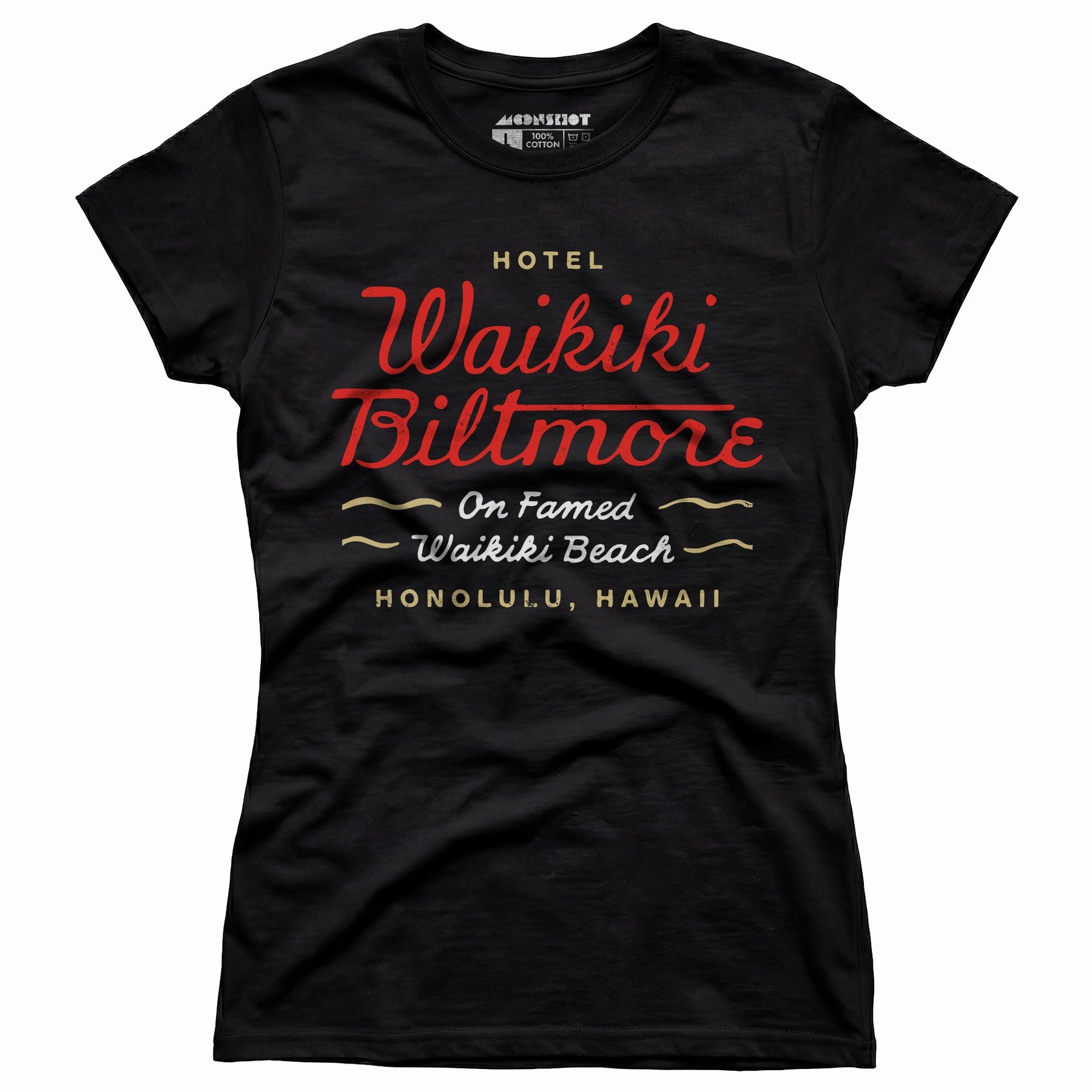 Hotel Waikiki Biltmore - Honolulu, Hawaii - Vintage Hotels - Women's T-Shirt