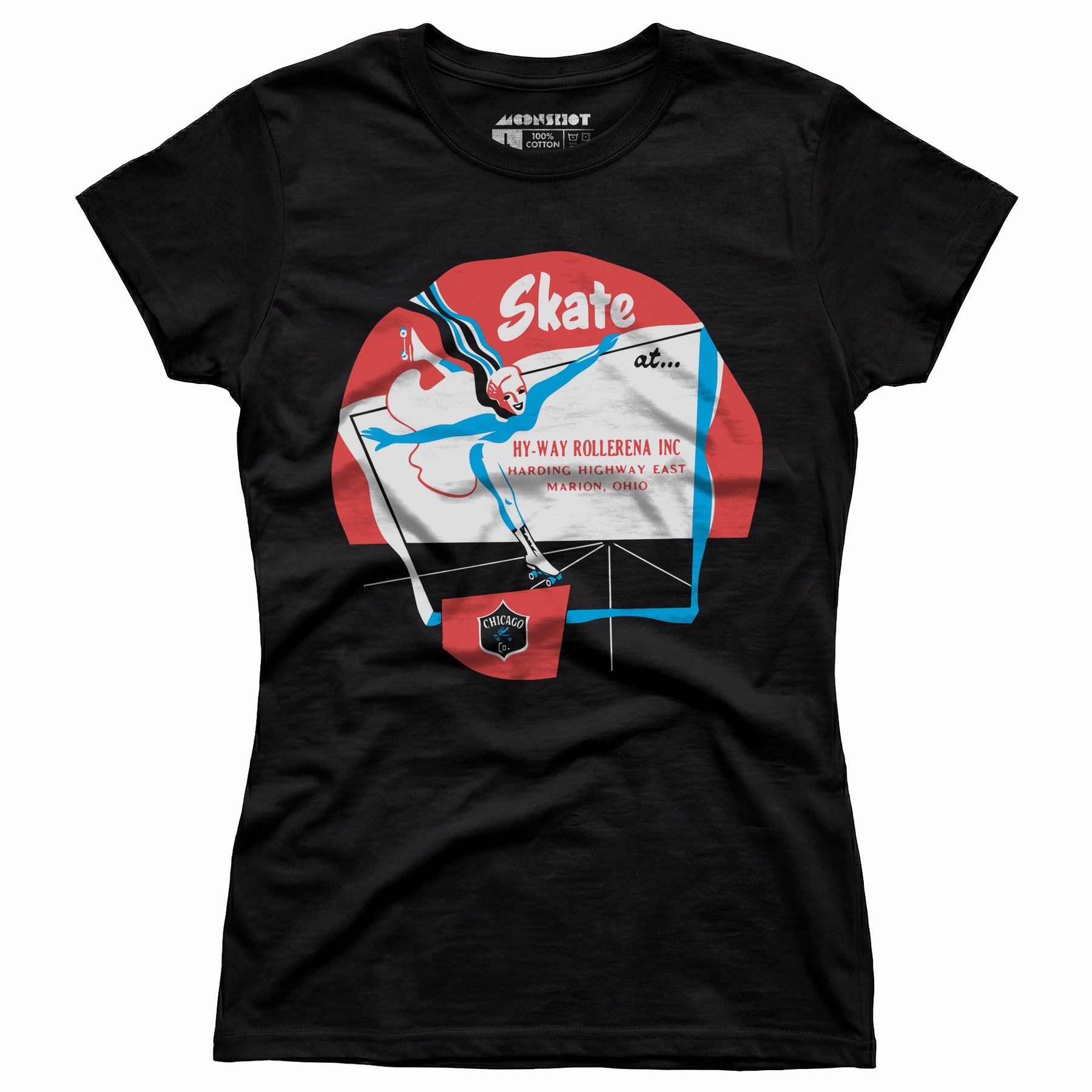 Hy-Way Rollerena - Marion, OH - Vintage Roller Rink - Women's T-Shirt