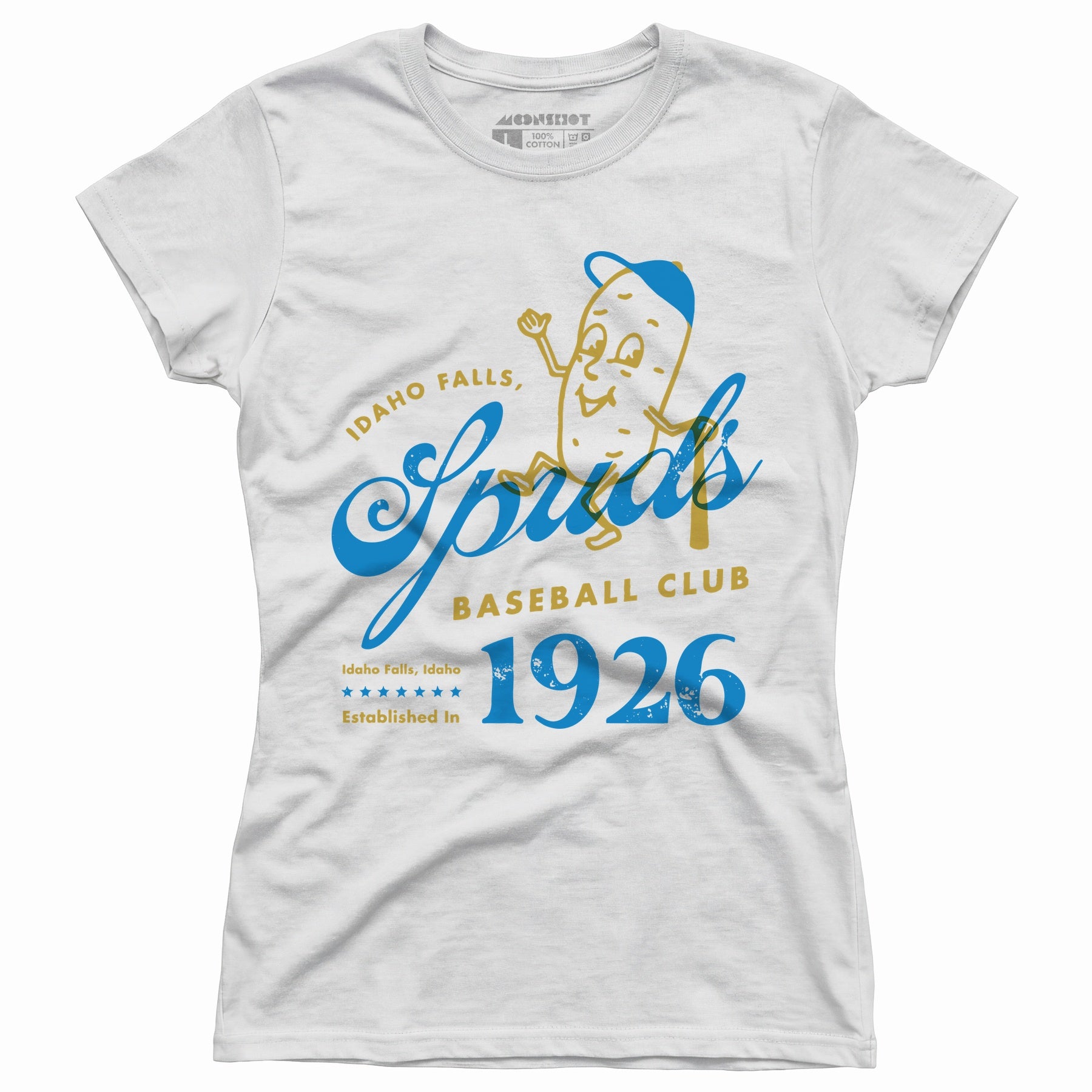 Idaho Falls Spuds - Idaho - Vintage Defunct Baseball Teams - Women's T-Shirt