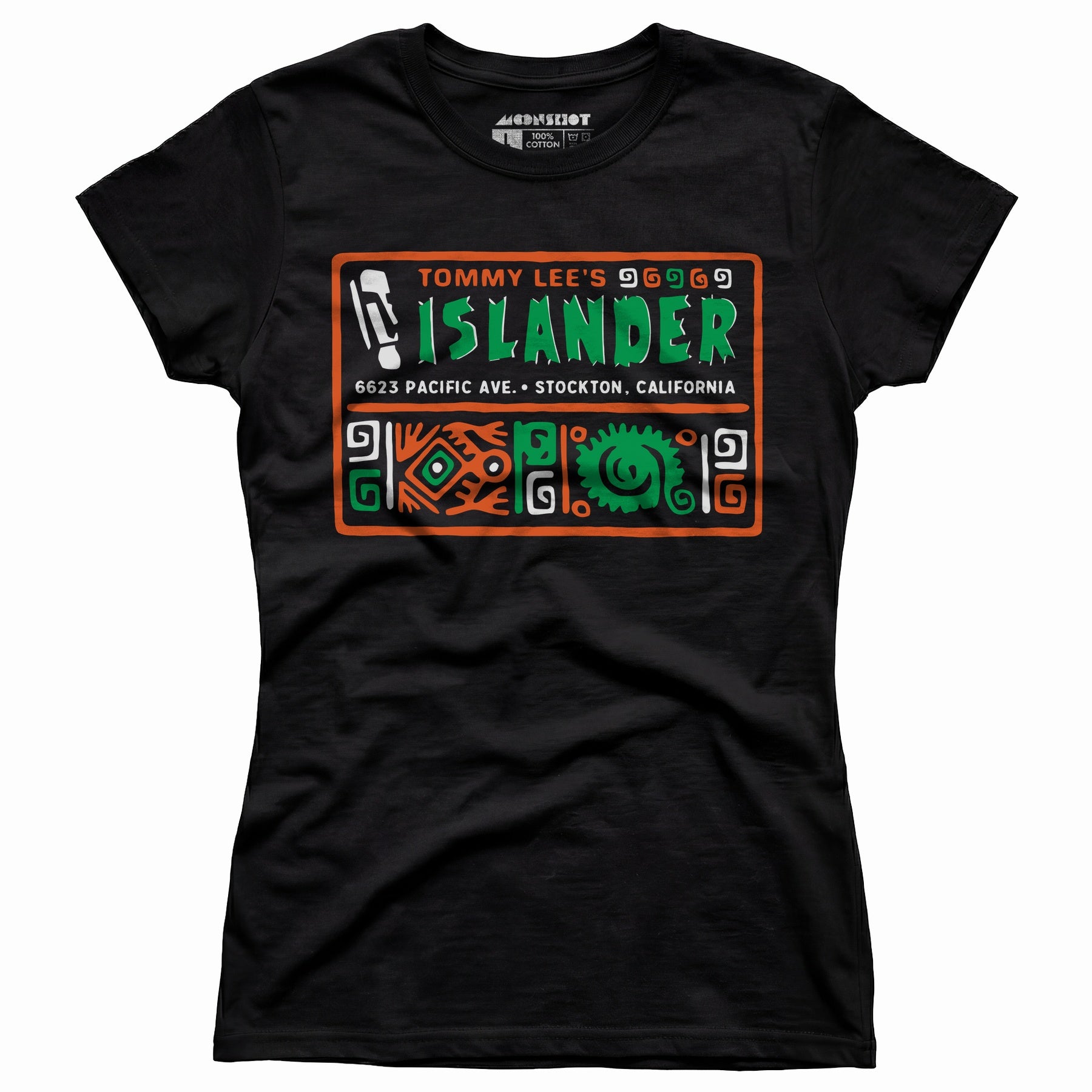 Islander - Stockton, CA - Vintage Tiki Bar - Women's T-Shirt