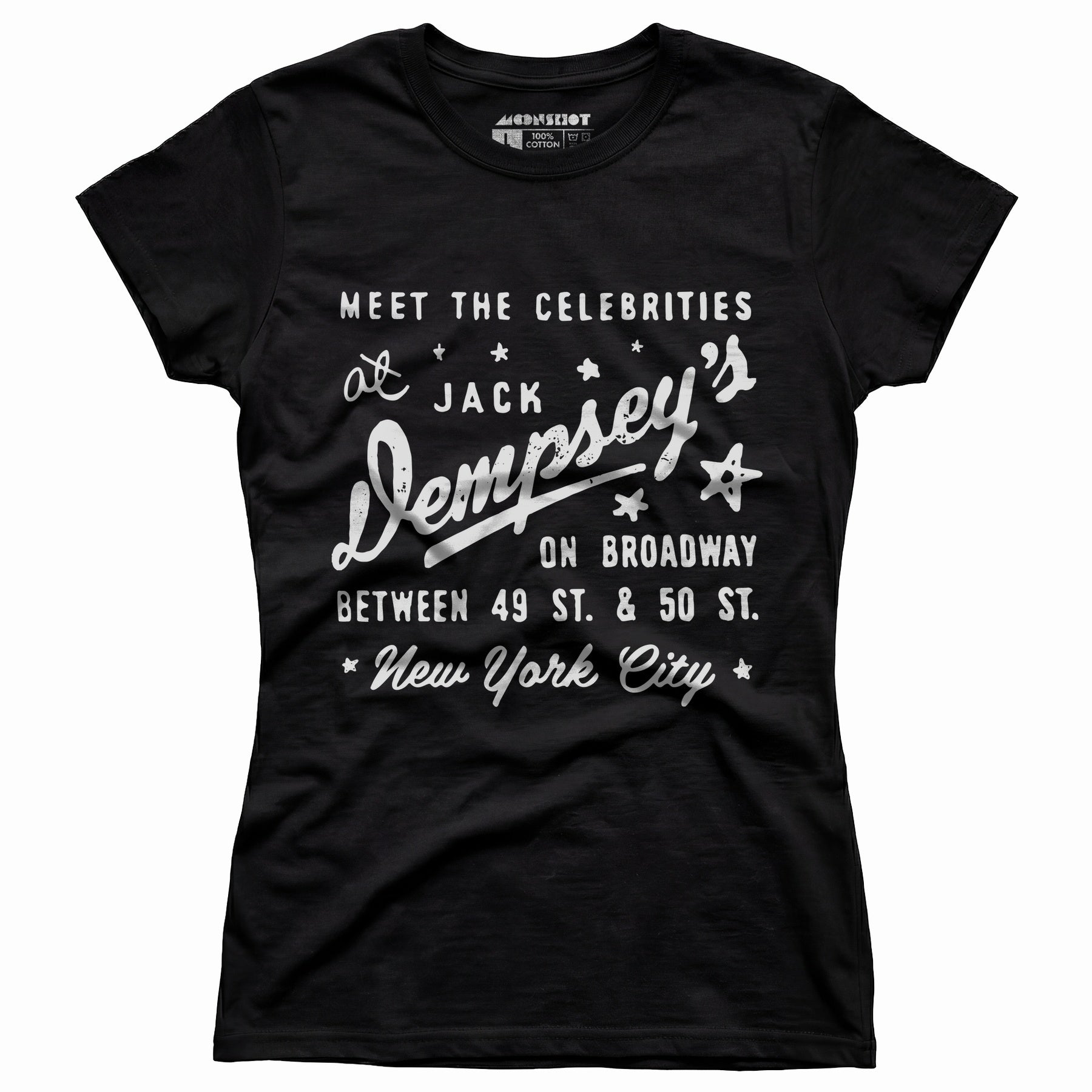 Jack Dempsey's v3 - Manhattan, NY - Vintage Restaurant - Women's T-Shirt