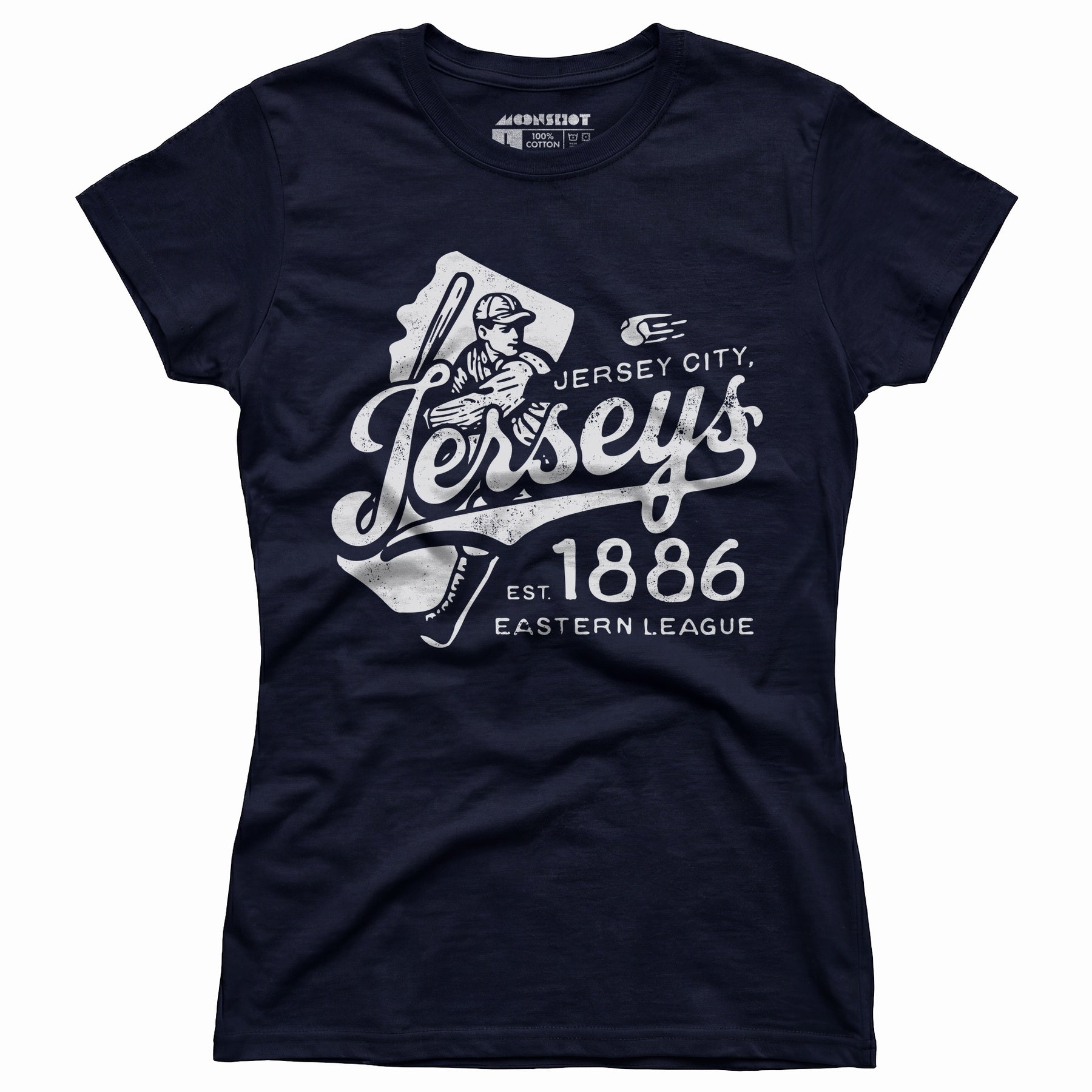 Jersey City Jerseys - New Jersey - Vintage Defunct Baseball Teams - Women's T-Shirt
